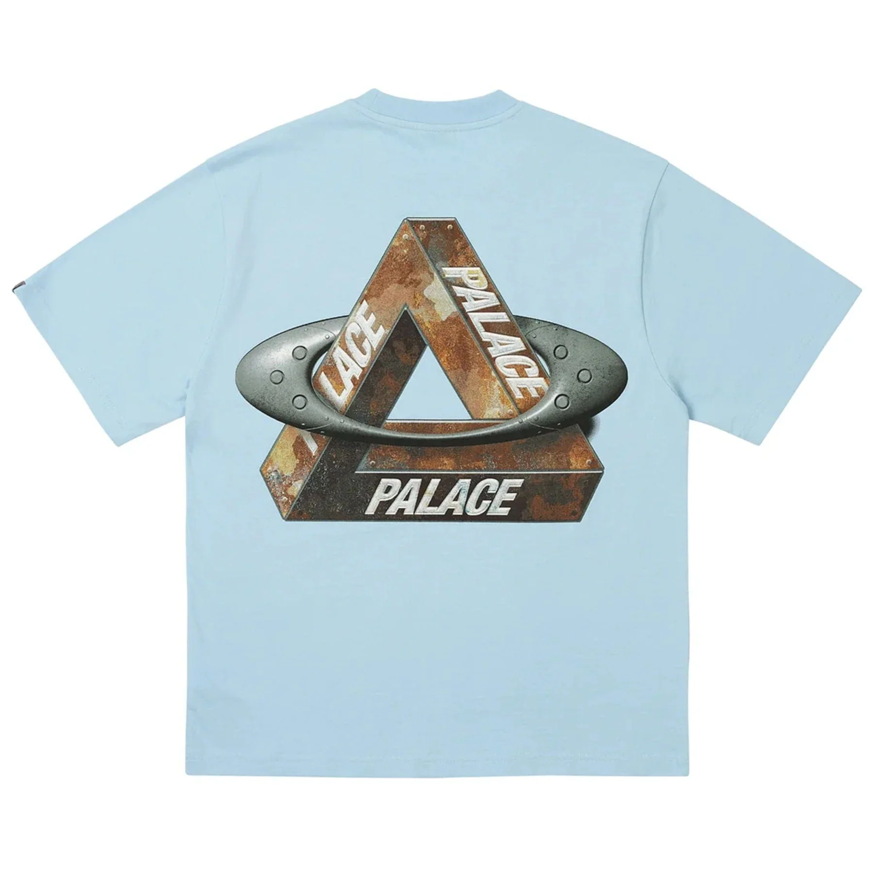 Palace x Oakley T-Shirt 'Blue' - Image 2