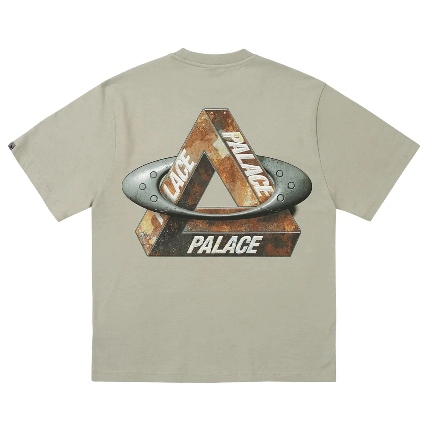 Palace x Oakley T-Shirt 'Grey' - Image 2