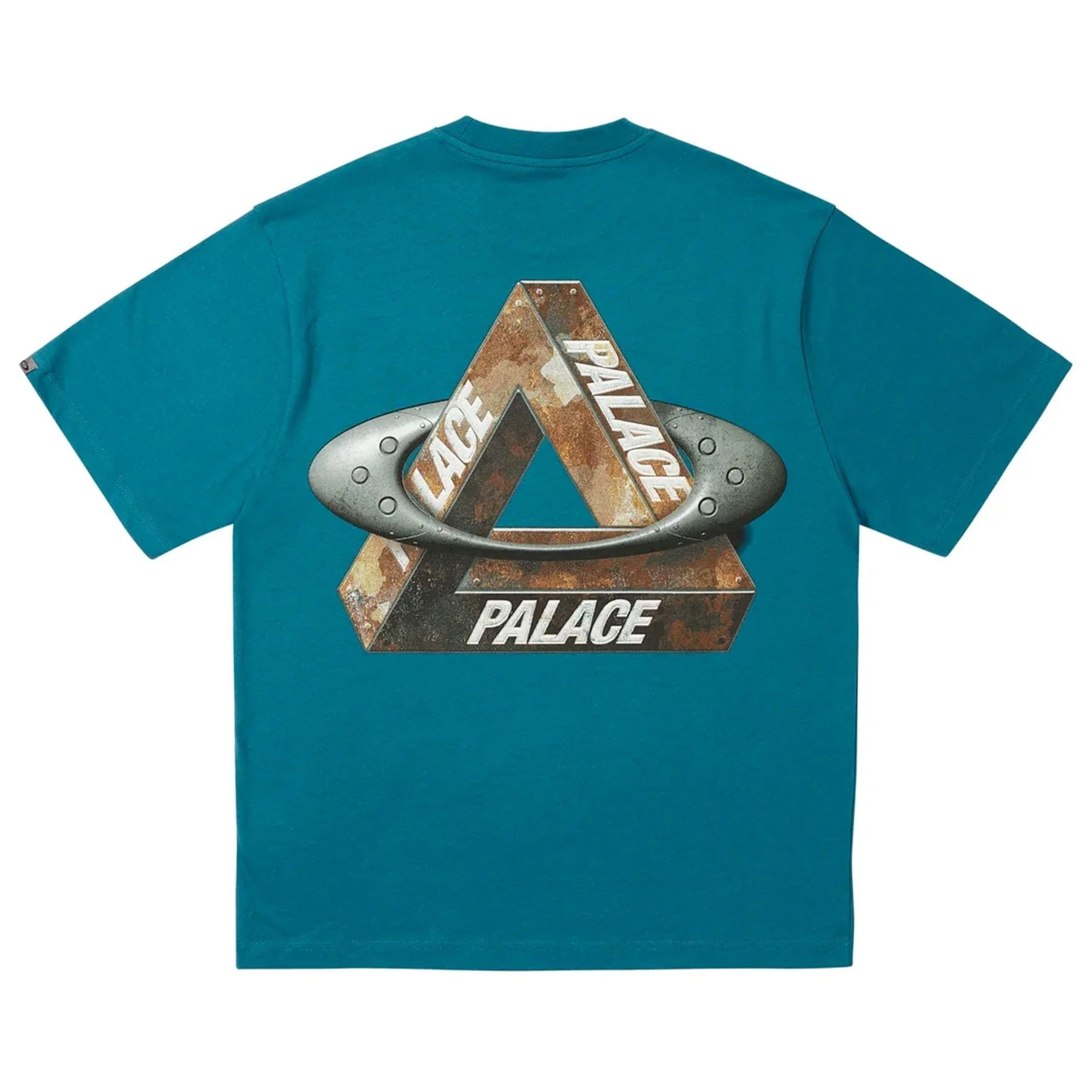 Palace x Oakley T-Shirt 'Petrol' - Image 2