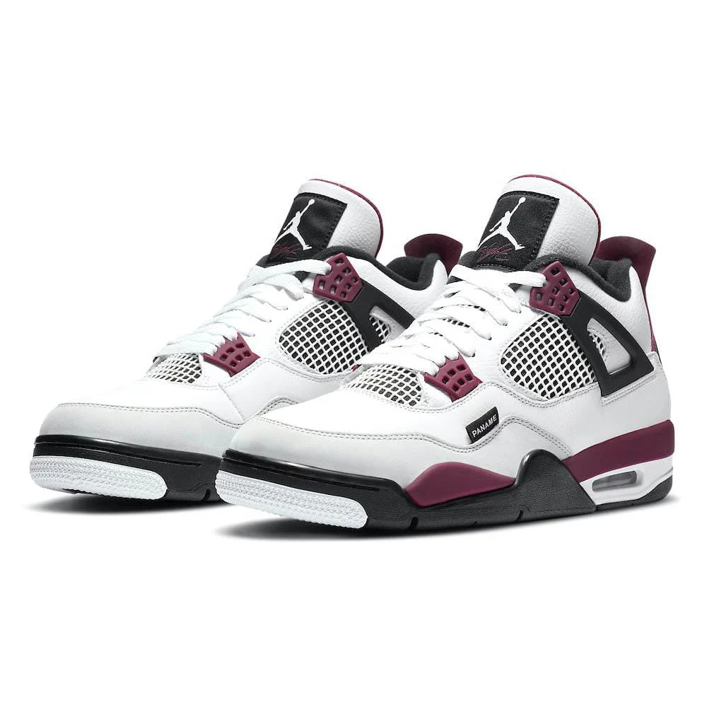 Paris Saint-Germain x Air Jordan 4 Retro 'Bordeaux' - Image 2