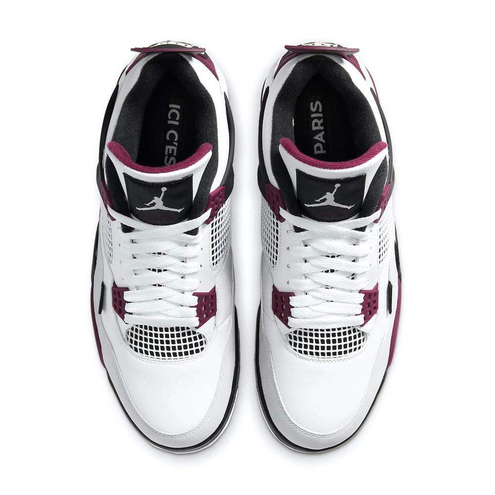 Paris Saint-Germain x Air Jordan 4 Retro 'Bordeaux' - Image 3