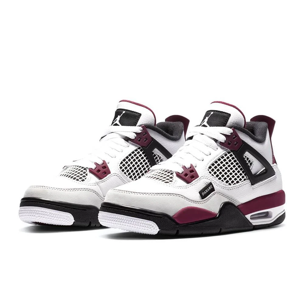 Paris Saint-Germain x Air Jordan 4 Retro GS 'Bordeaux' - Image 2