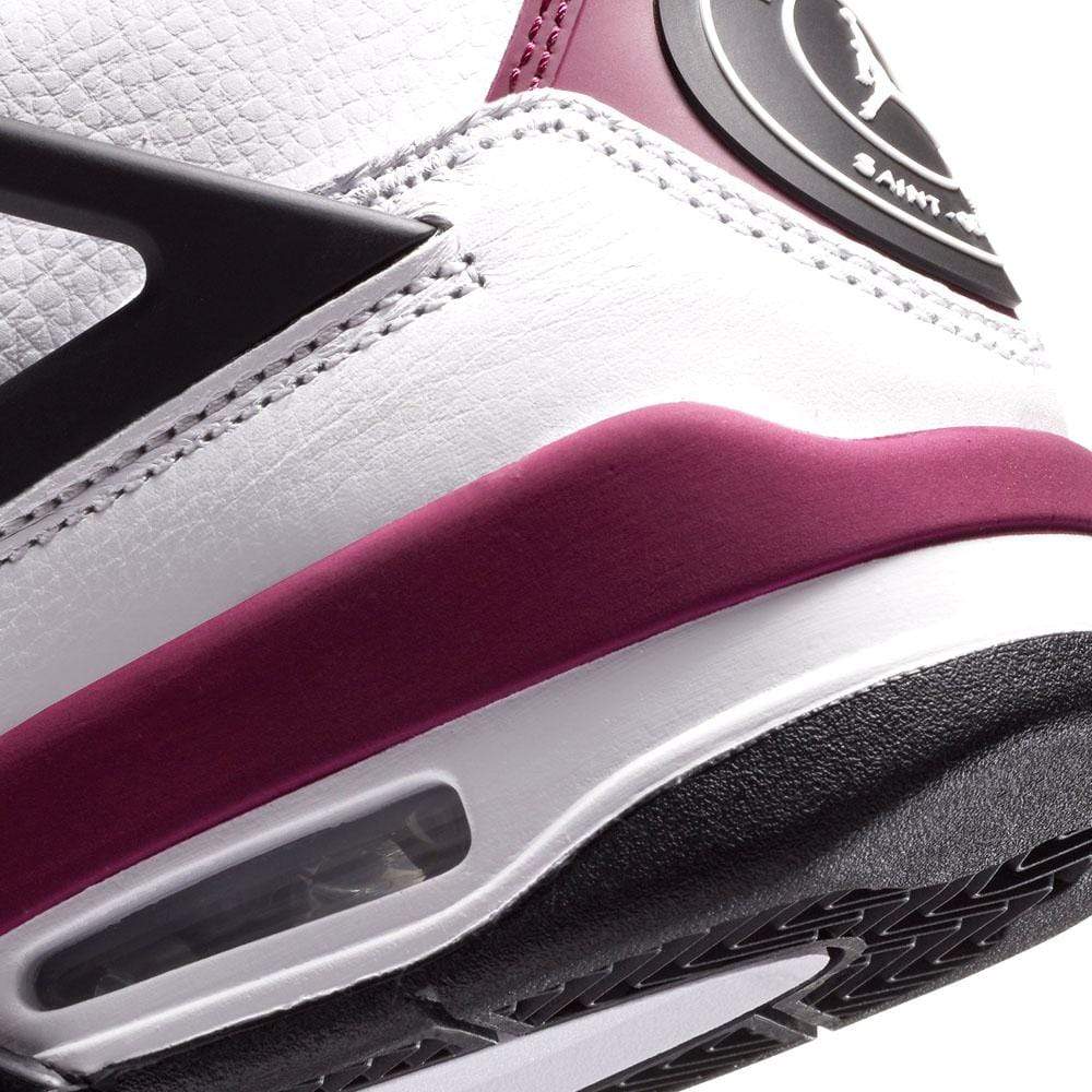 Paris Saint-Germain x Air Jordan 4 Retro GS 'Bordeaux' - Image 6