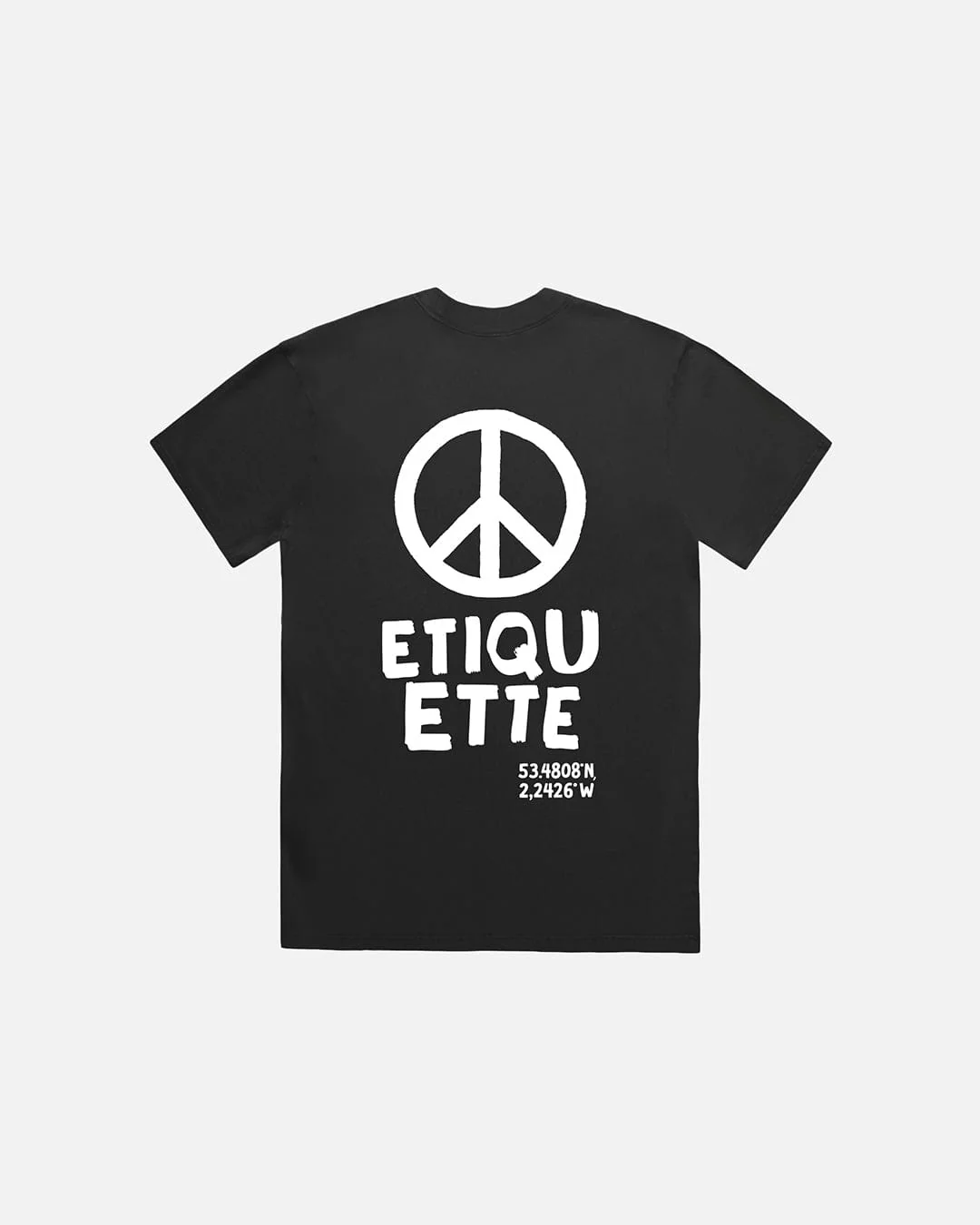 Etiquette PEACE TEE 'BLACK' - Image 2