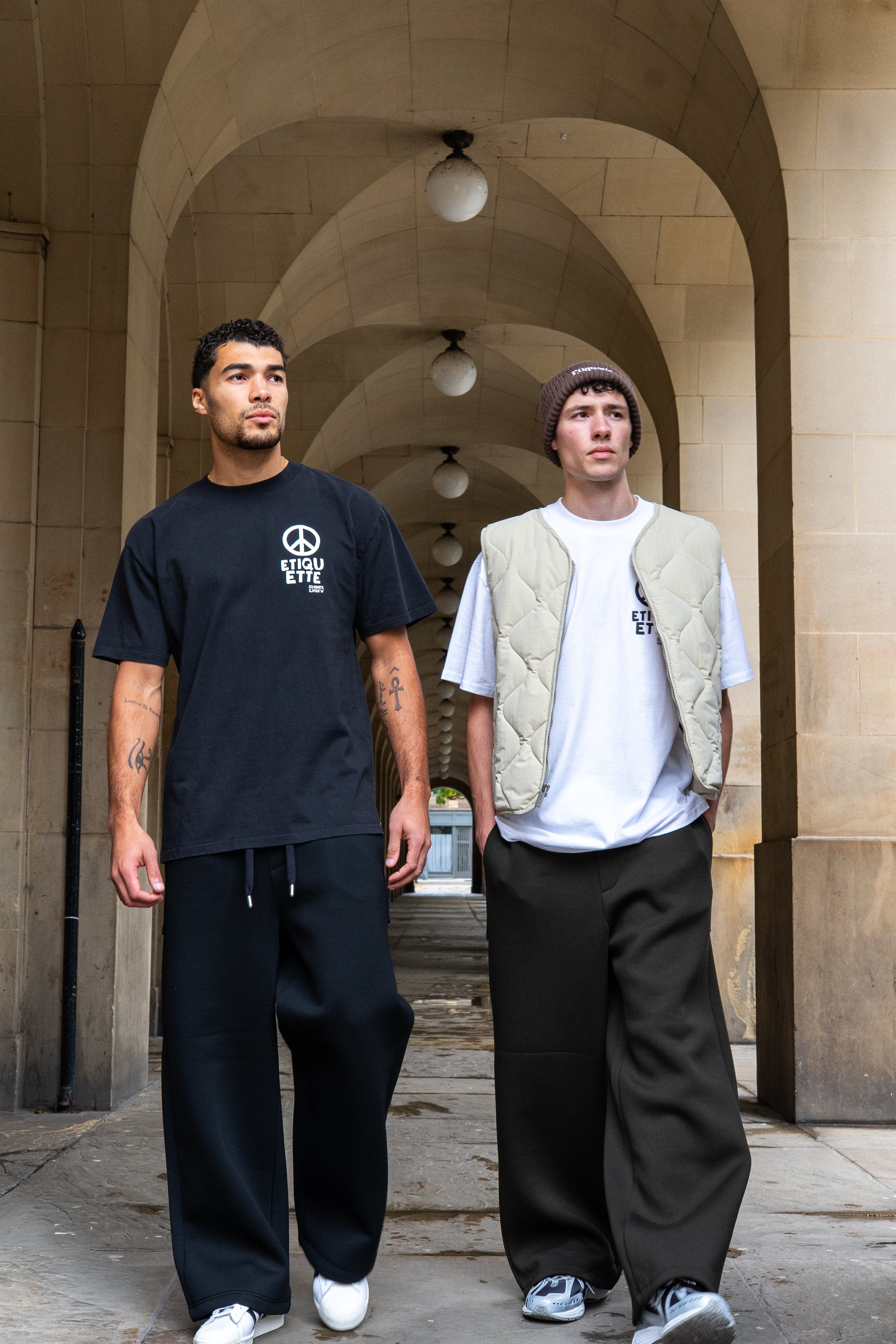 Etiquette PEACE TEE 'BLACK' - Image 3