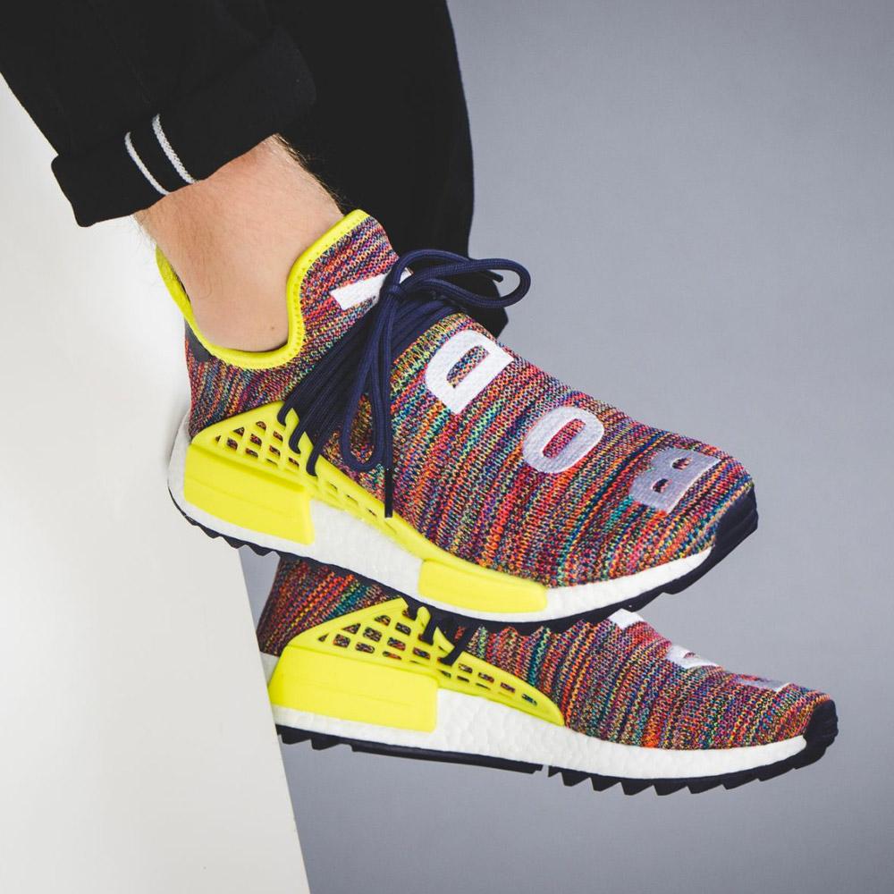 Pharrell Williams x adidas NMD Human Race Trail Multi - Image 7