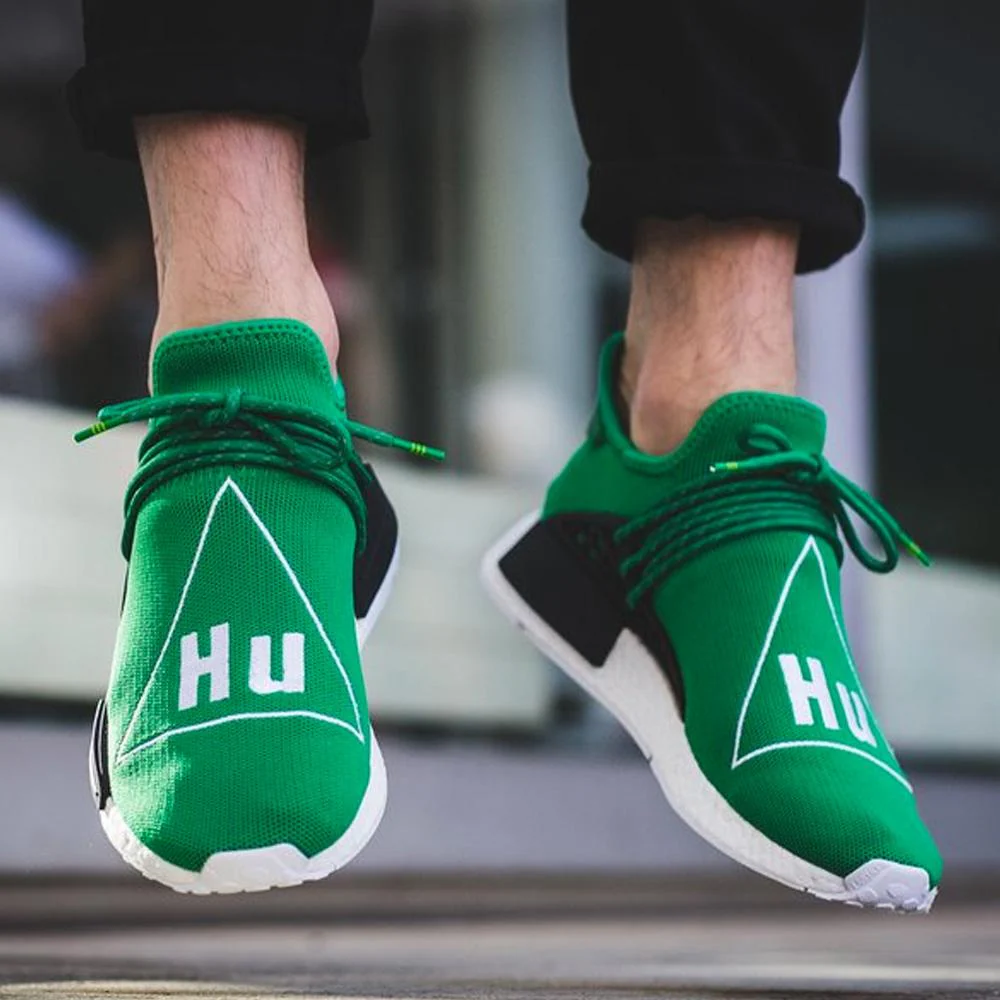 Pharrell Williams x adidas Originals NMD Human Race  Green - Image 4