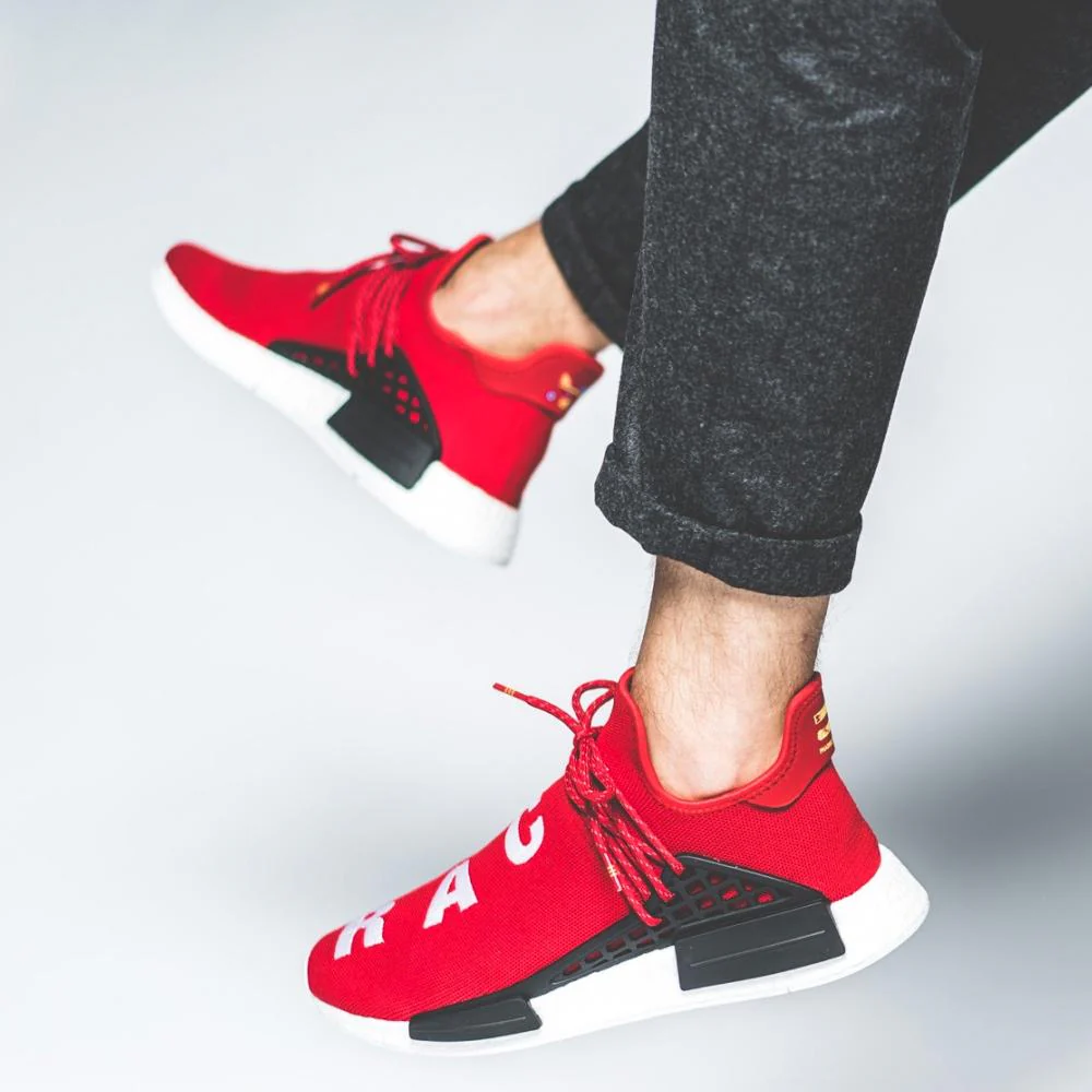 Pharrell Williams x adidas NMD HU  Scarlet - Image 2