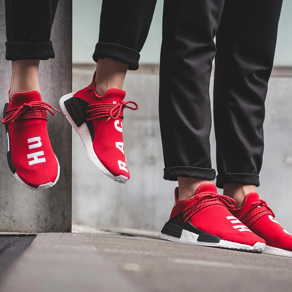 Pharrell Williams x adidas NMD HU  Scarlet - Image 3