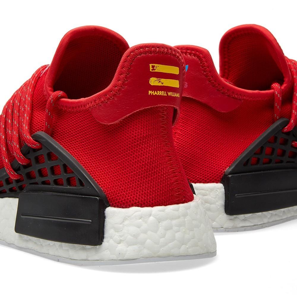 Pharrell Williams x adidas NMD HU  Scarlet - Image 6