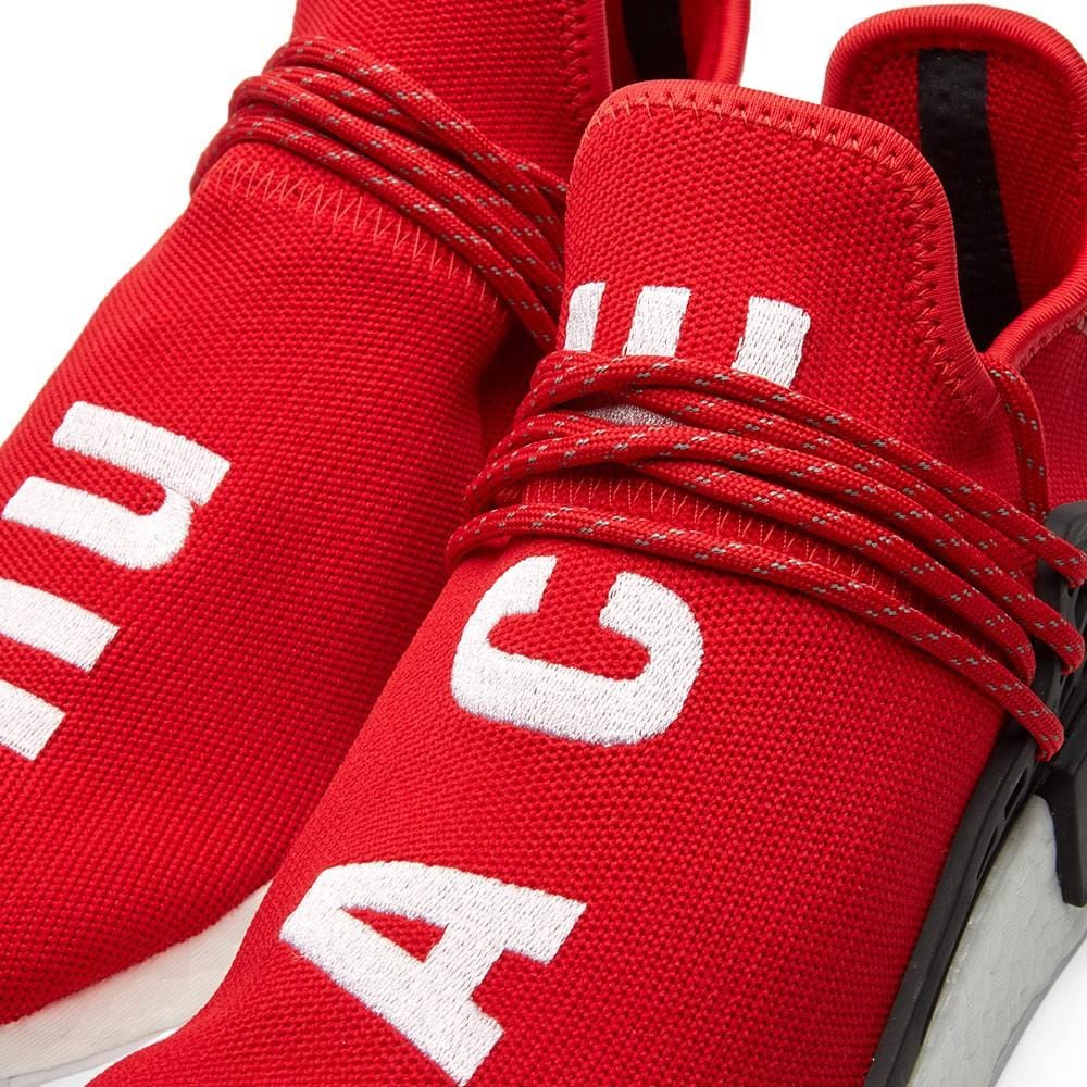 Pharrell Williams x adidas NMD HU  Scarlet - Image 7