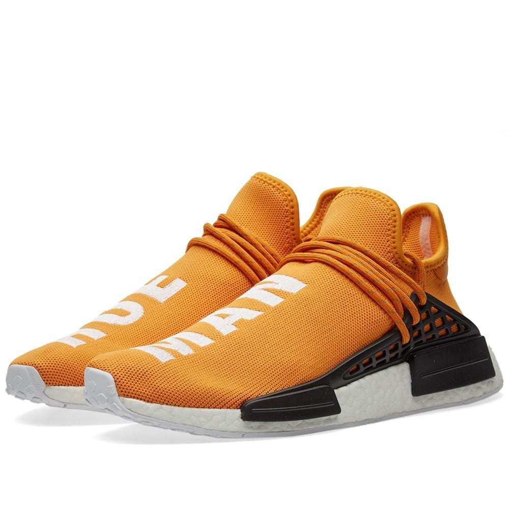 PHARRELL WILLIAMS X ADIDAS NMD HUMAN RACE TANGERINE - Image 2