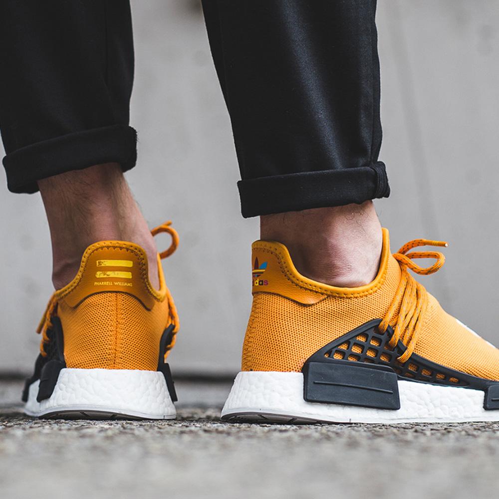 PHARRELL WILLIAMS X ADIDAS NMD HUMAN RACE TANGERINE - Image 7