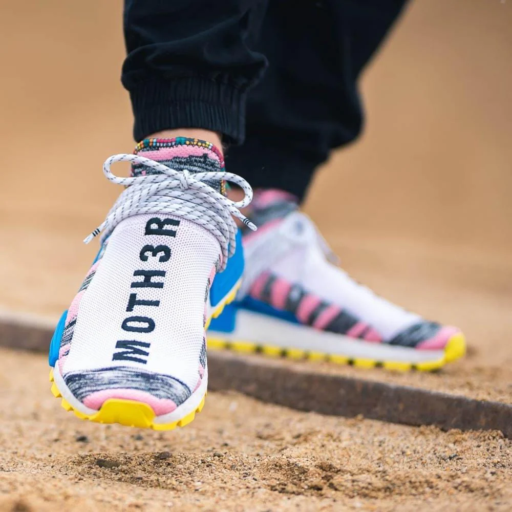 Pharrell x adidas Afro NMD Hu Pack Red Multi - Image 8