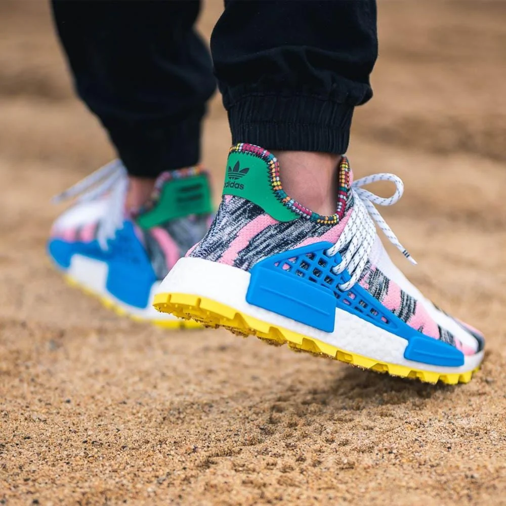 Pharrell x adidas Afro NMD Hu Pack Red Multi - Image 9