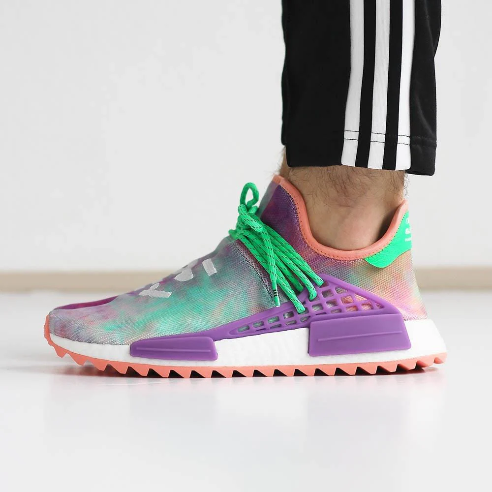 Pharrell x NMD Trail Holi Human Race Chalk Coral - Image 8