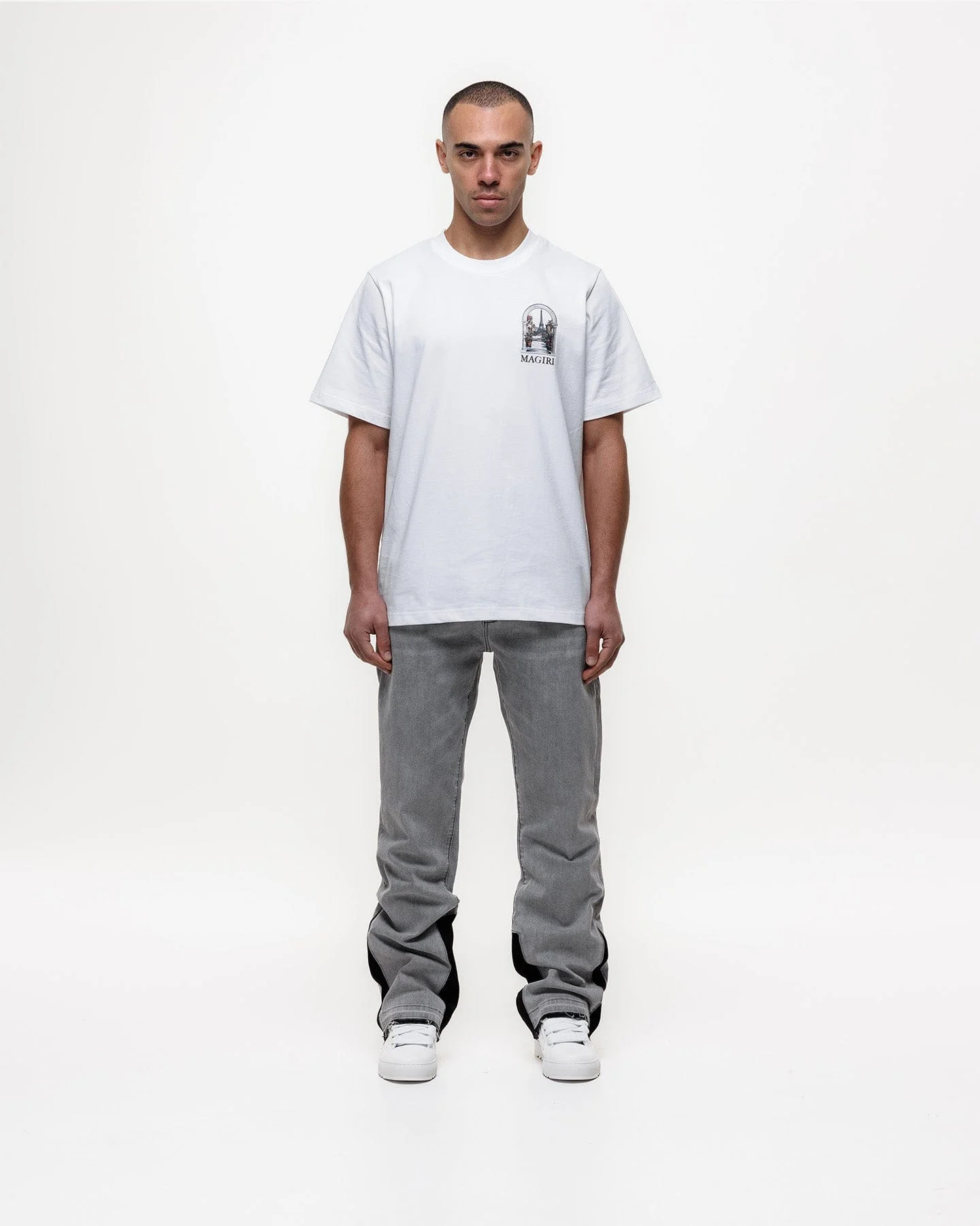 Magiri Pierre Flared Jeans 'Grey' - Image 3