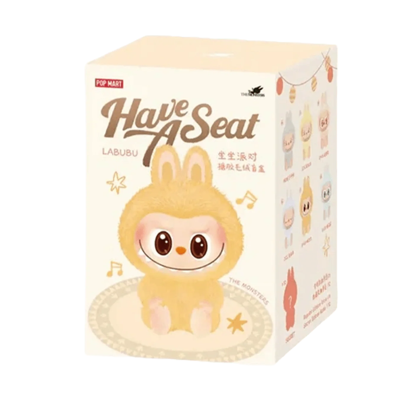 Pop Mart Labubu The Monsters Have a Seat Vinyl Plush Sealed Case (6 Blind Boxes) - Image 2