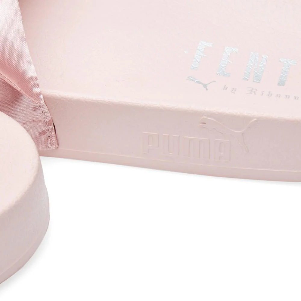Puma x Fenty by Rihanna Bow Slide "Silver Pink" - Image 6
