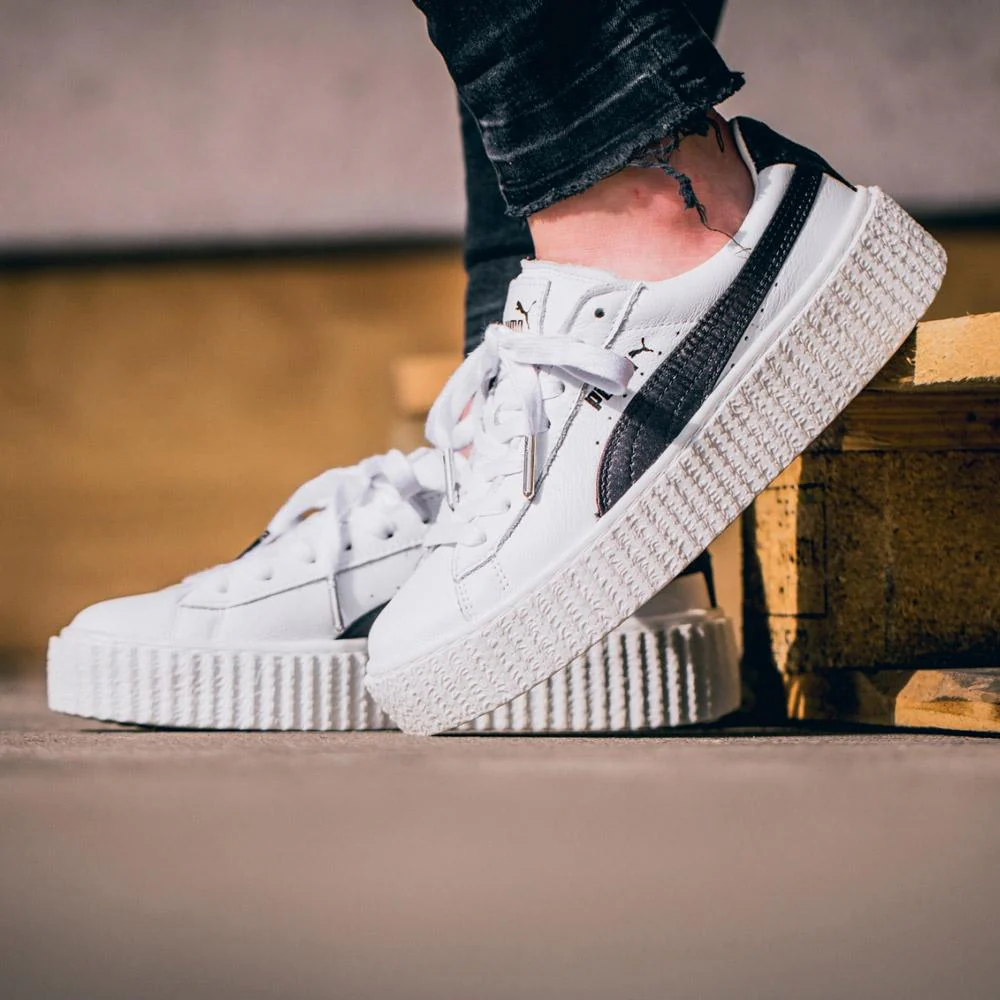 Fenty x Wmns Creeper 'White Leather' - Image 7
