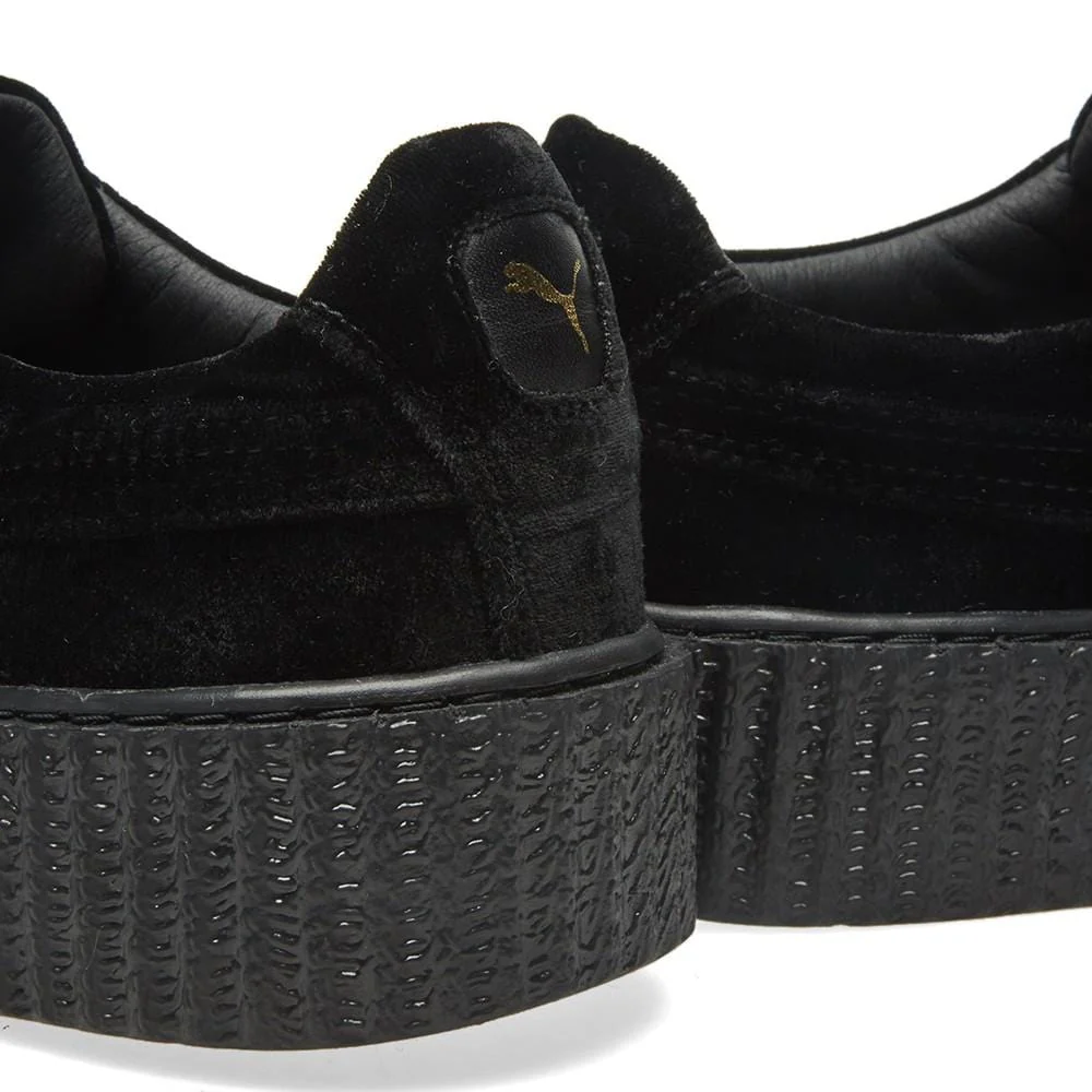 PUMA X FENTY CREEPER VELVET Black - Image 4