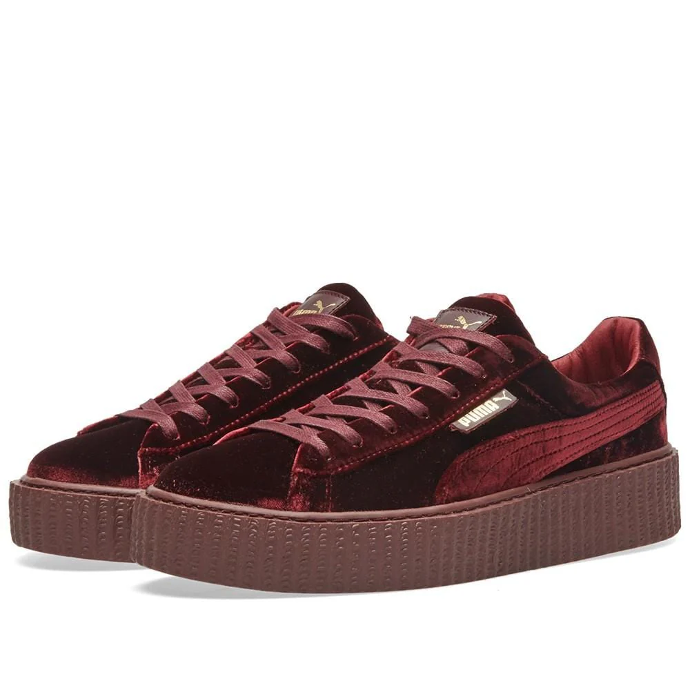 Fenty x Wmns Velvet Creeper 'Burgundy' - Image 6