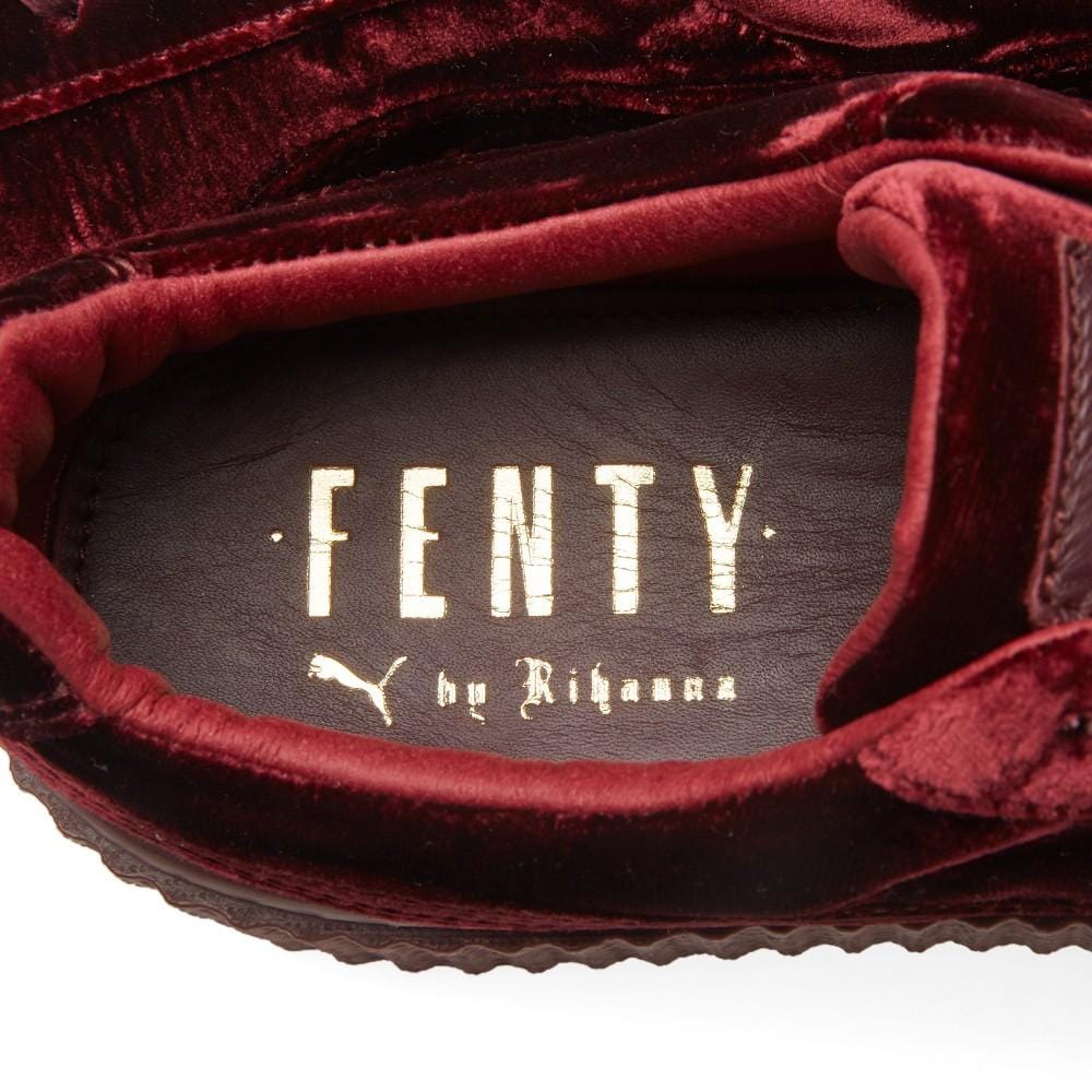 Fenty x Wmns Velvet Creeper 'Burgundy' - Image 9