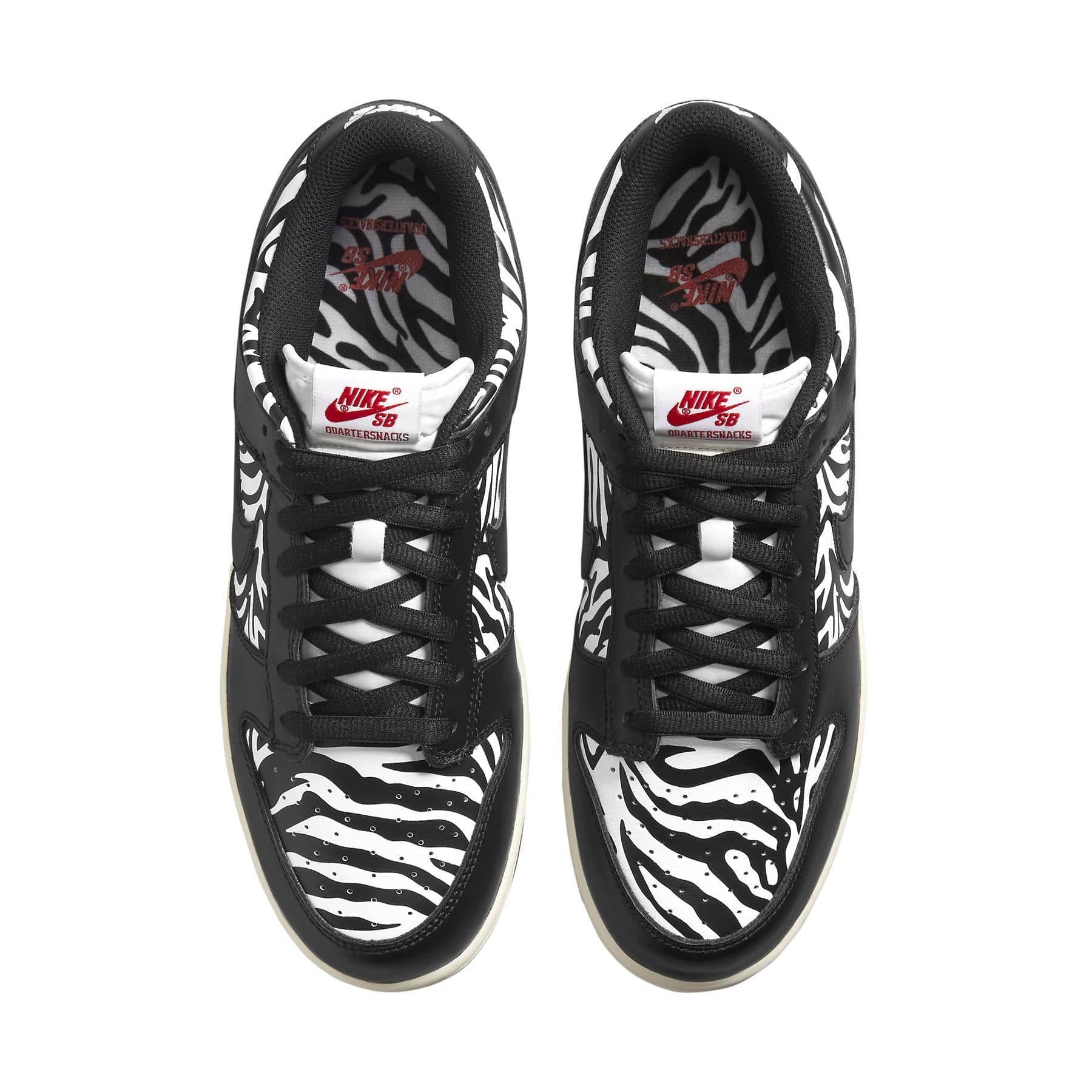 Nike Dunk Low SB x Quartersnacks 'Little Debbie's Zebra Cakes' - Image 3