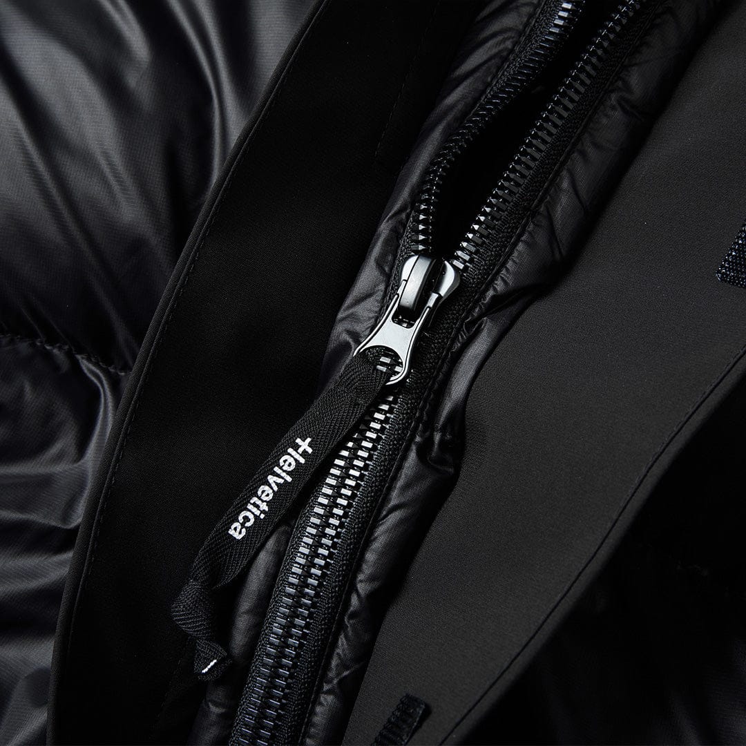 Helvetica Mountain Pioneers Queyras Hooded Down Jacket - Image 11