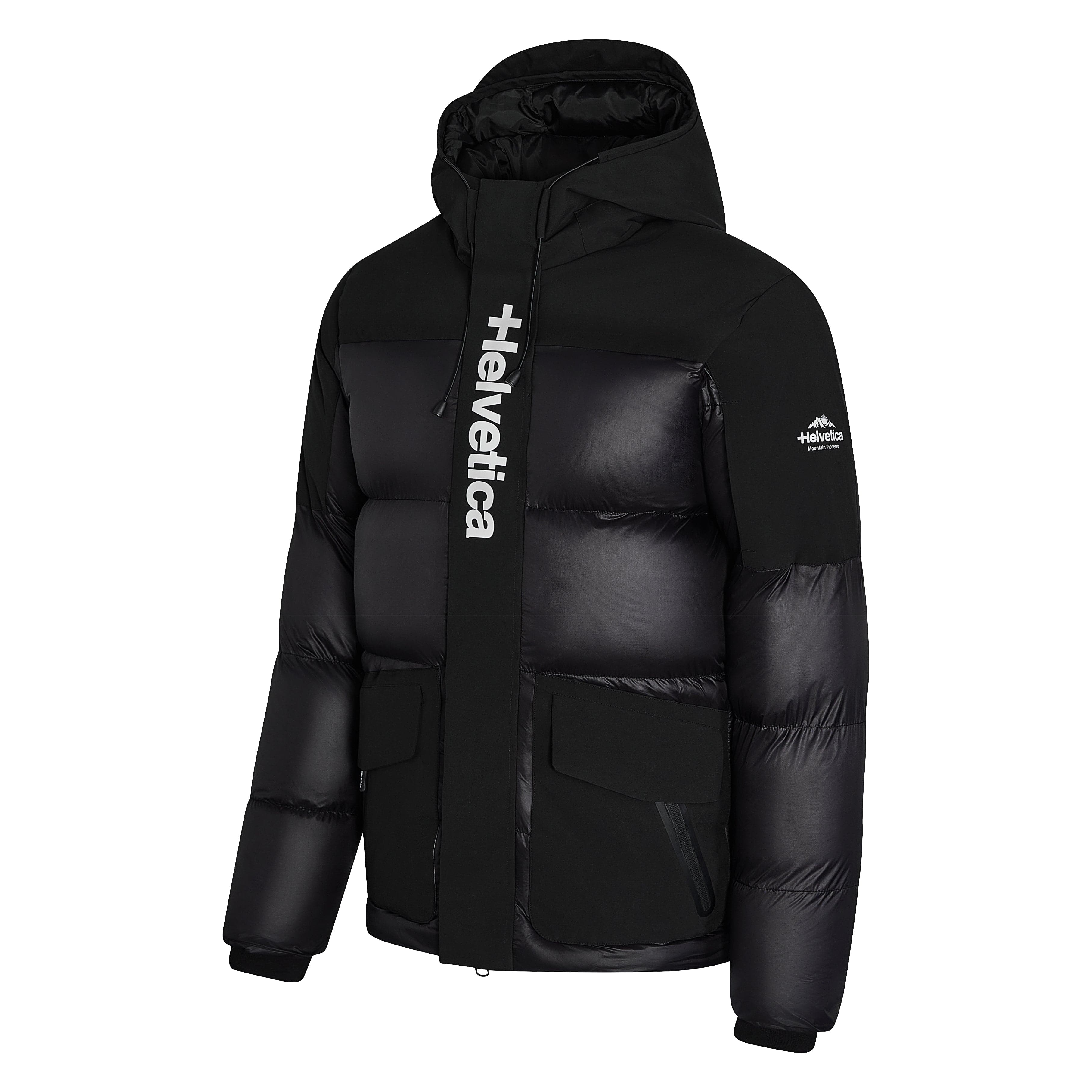 Helvetica Mountain Pioneers Queyras Hooded Down Jacket - Image 2