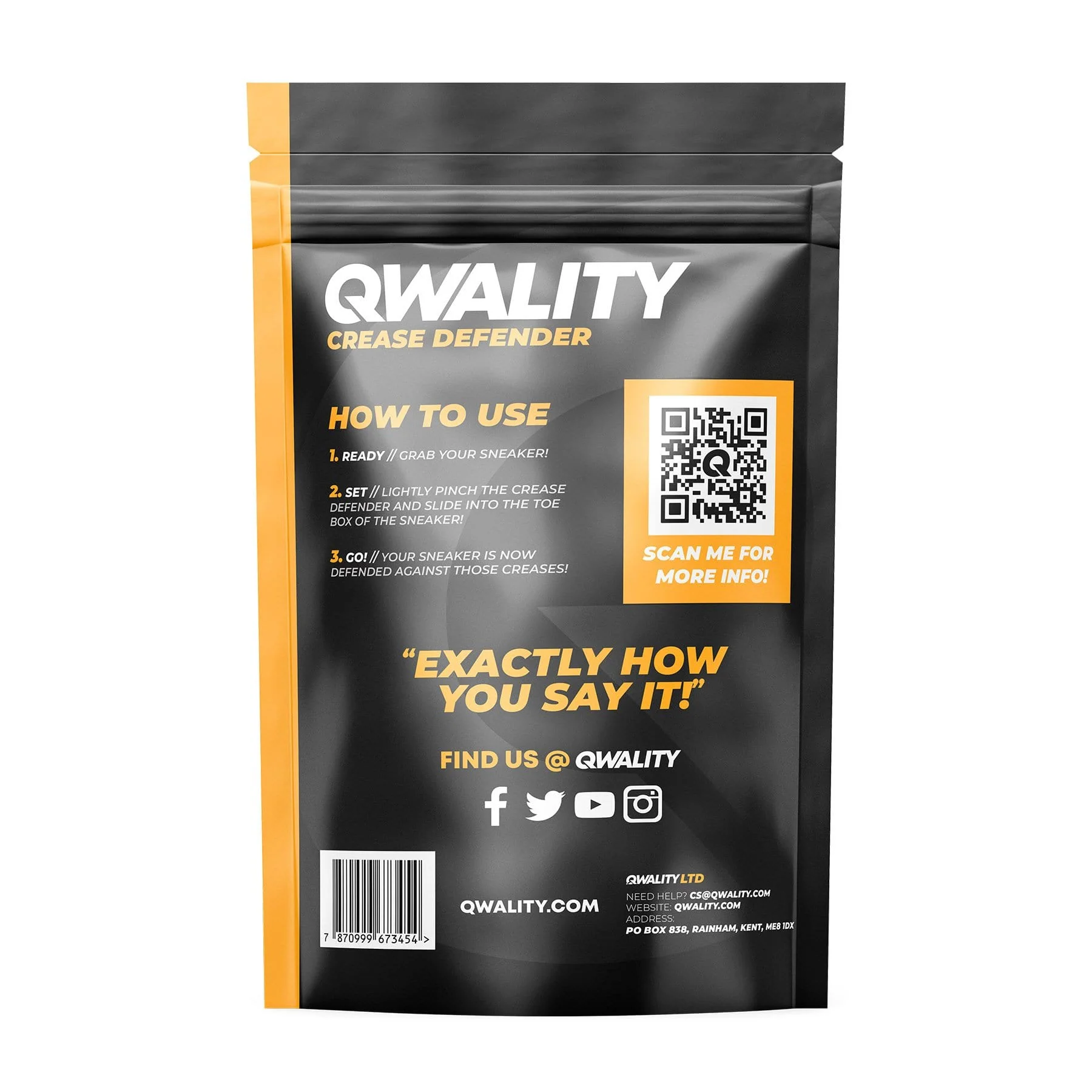 Qwality 'Crease Defender Trainer Shield' - Image 4