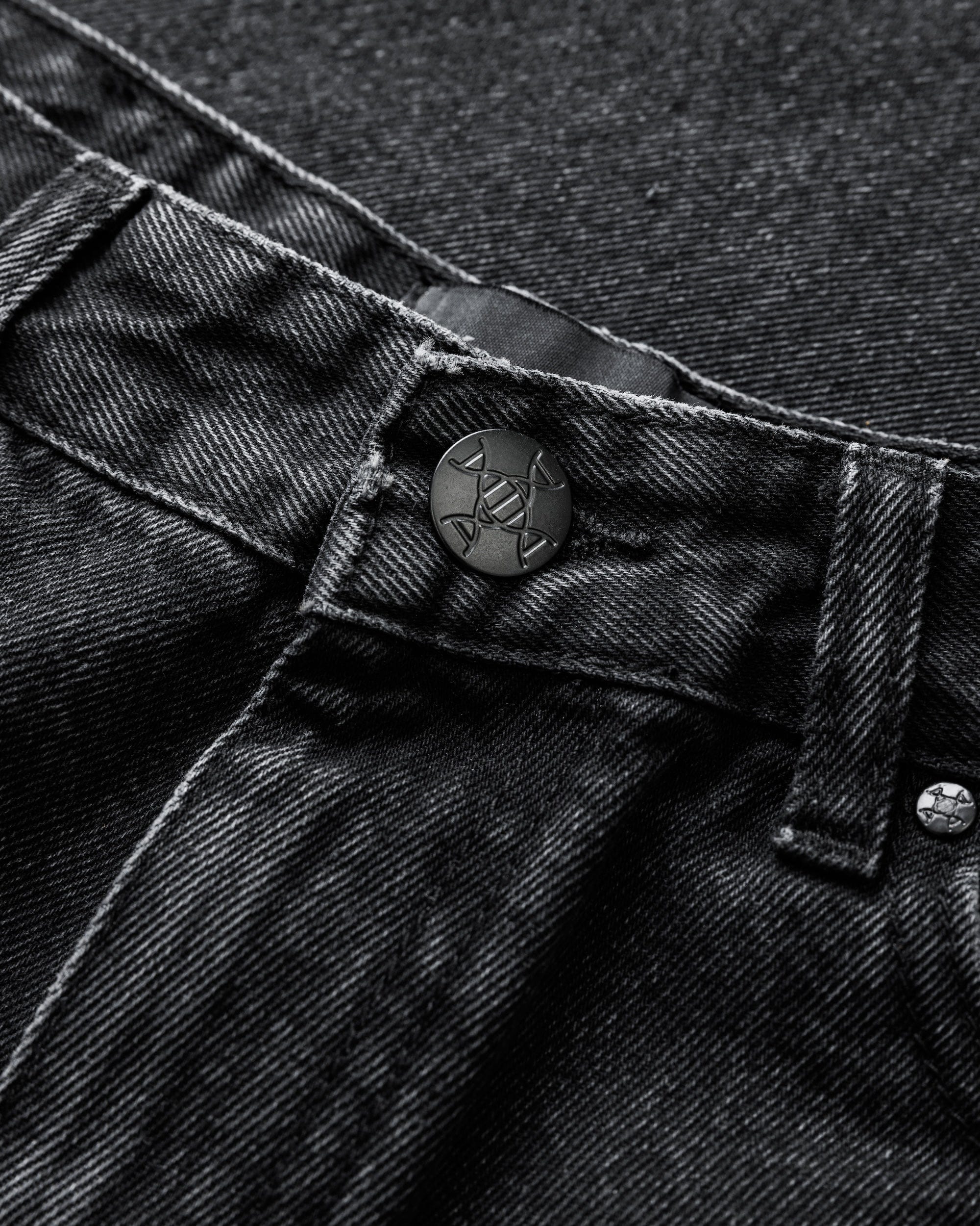 Benir Clothing Relaxed Carpenter Denim - Blackout - Image 6