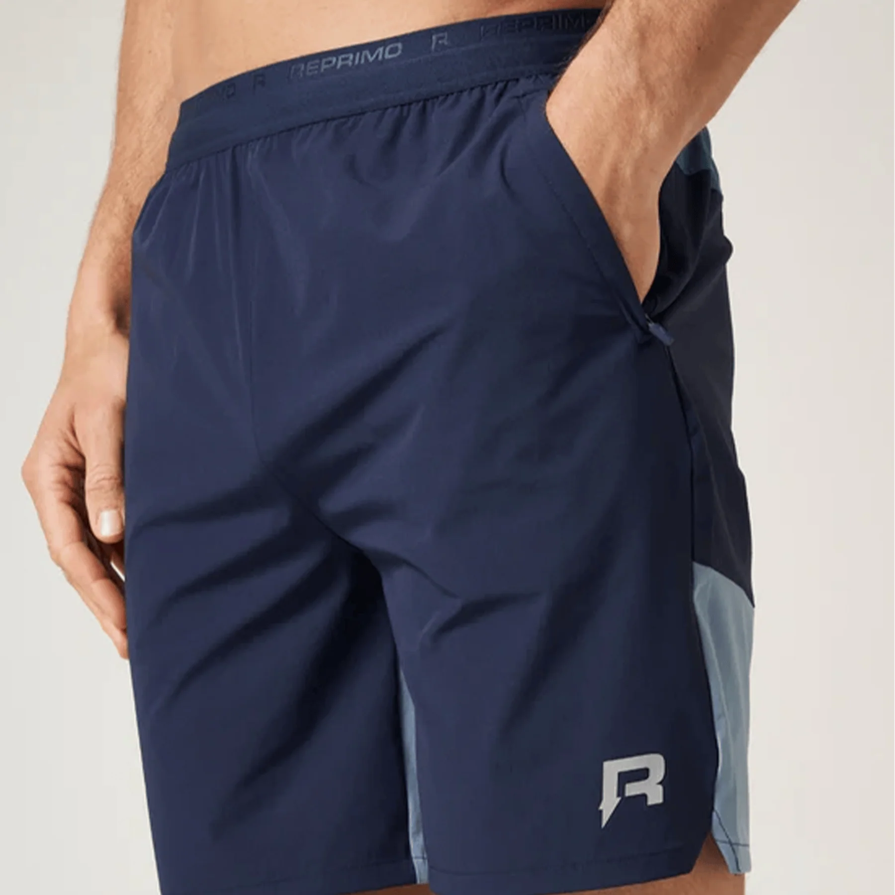 Reprimo Flight Shorts 'Dusty Blue Navy' - Image 2