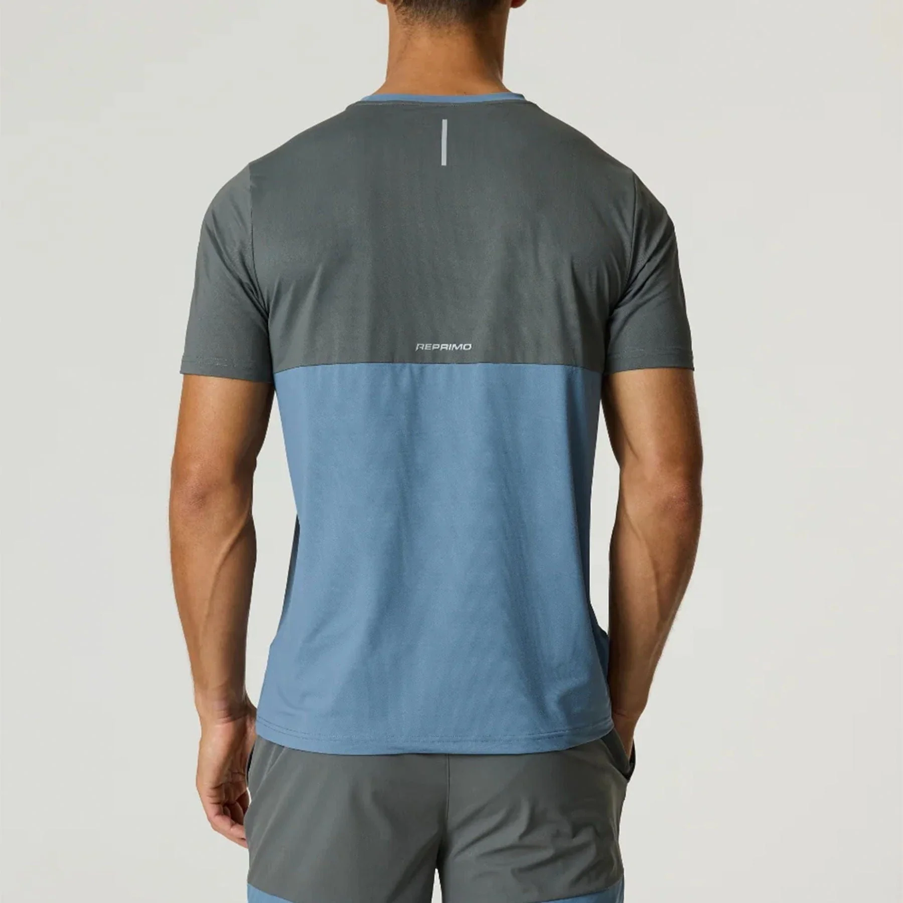Reprimo Flight Tee 'Air Force Blue Gunmetal' - Image 2