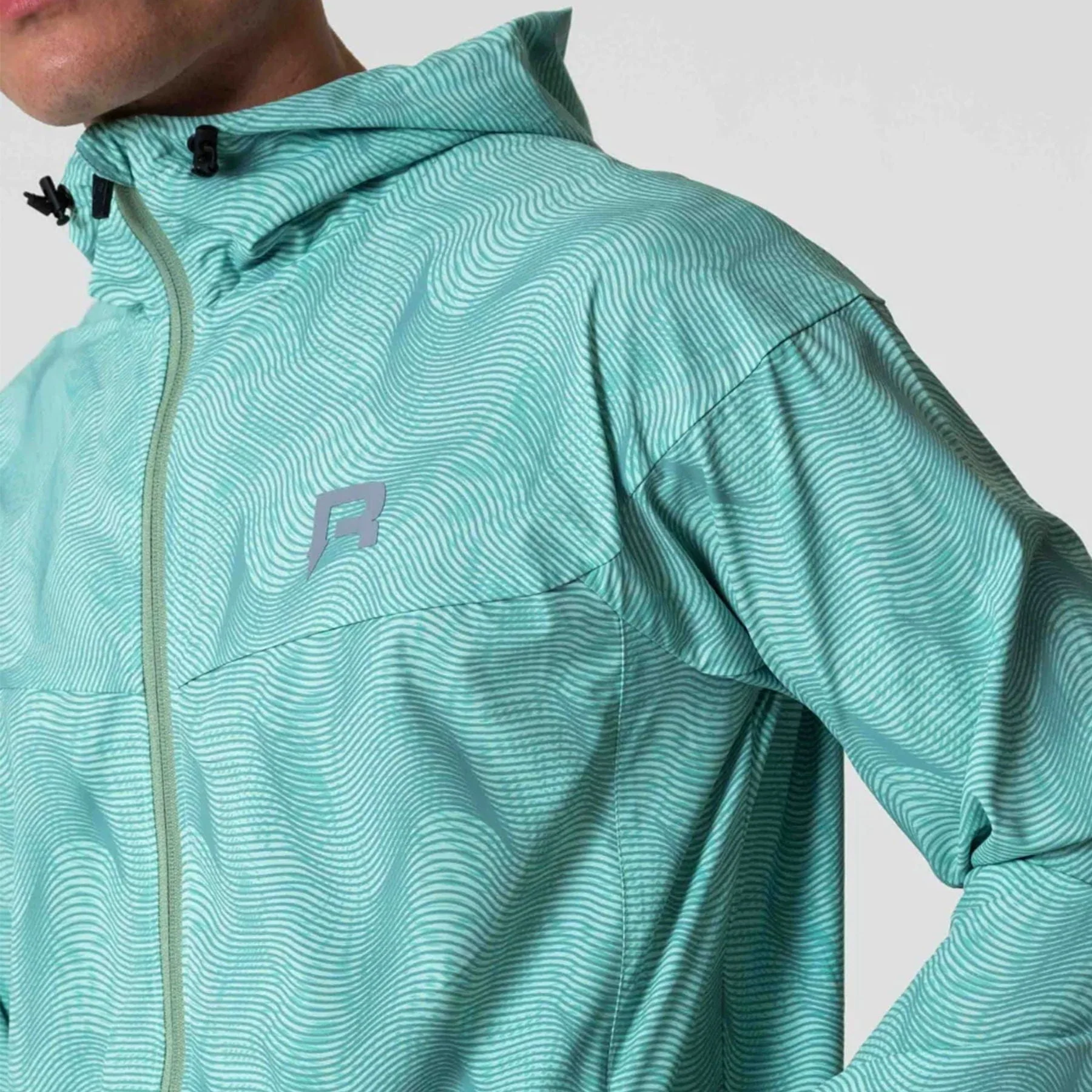 Reprimo Ripple Windbreaker Jacket 'Mint' - Image 3