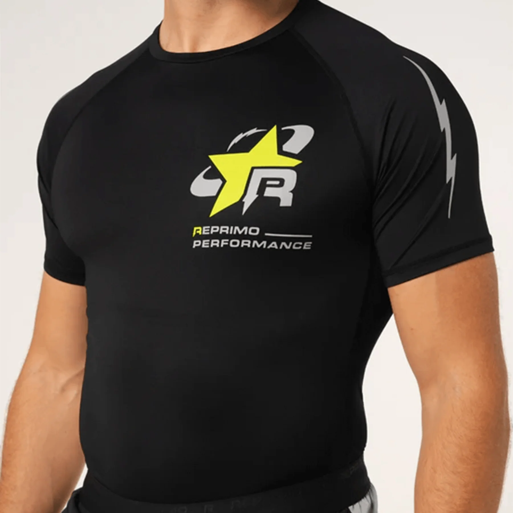 Reprimo RP Base Layer Tee 'Black Neon' - Image 3