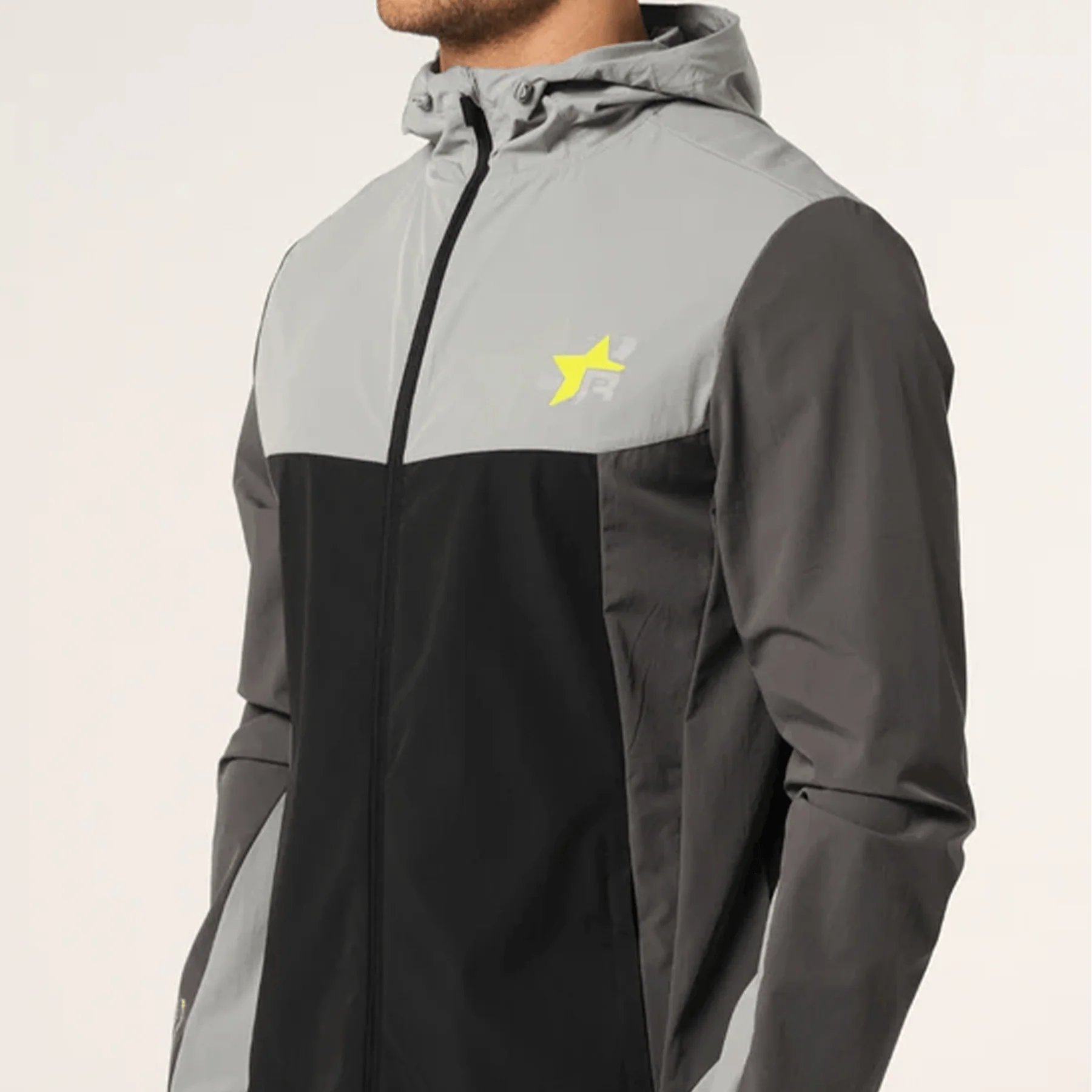 Reprimo RP Flight Windbreaker Jacket 'Black Neon' - Image 3