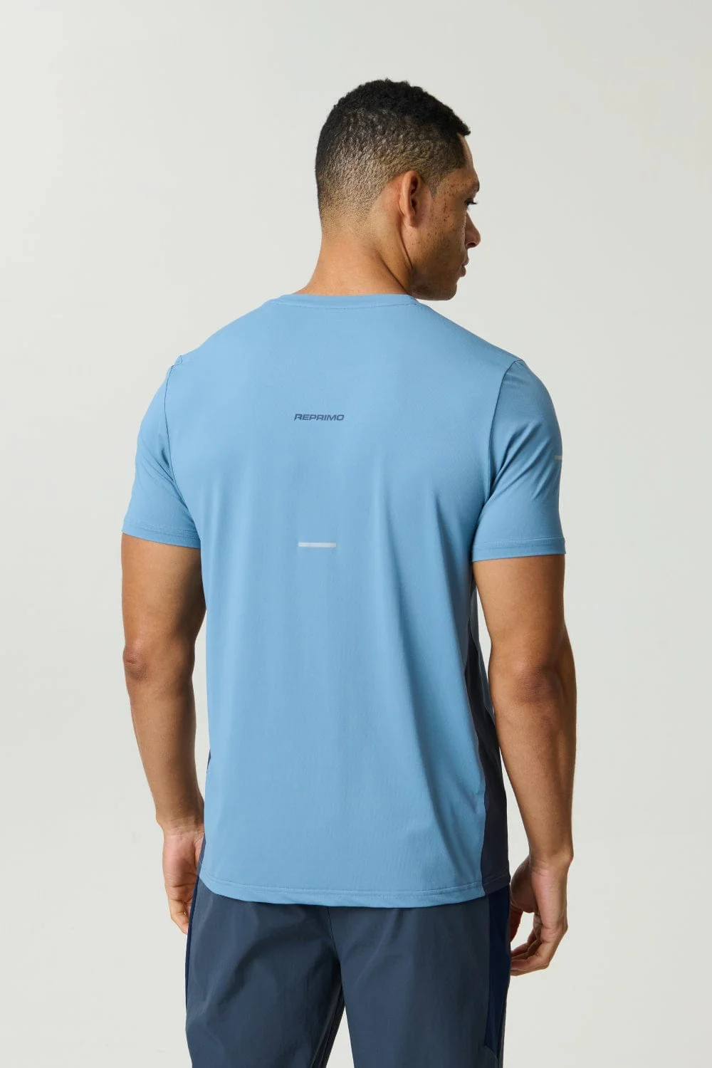 Reprimo Vortex Tee 'Dusty Blue Ink Blue' - Image 3