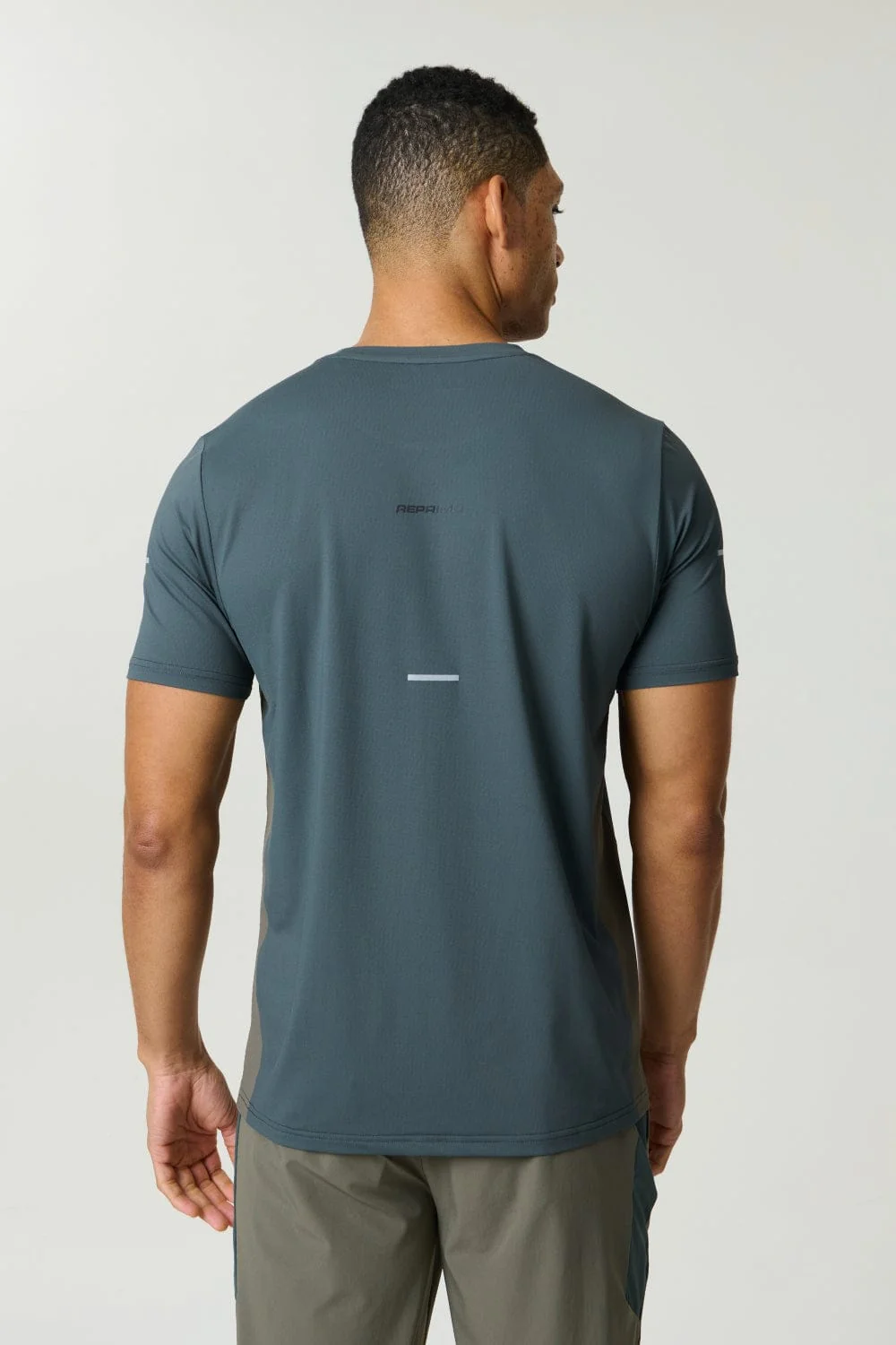 Reprimo Vortex Tee 'Dark Moss Grey Velvet' - Image 3