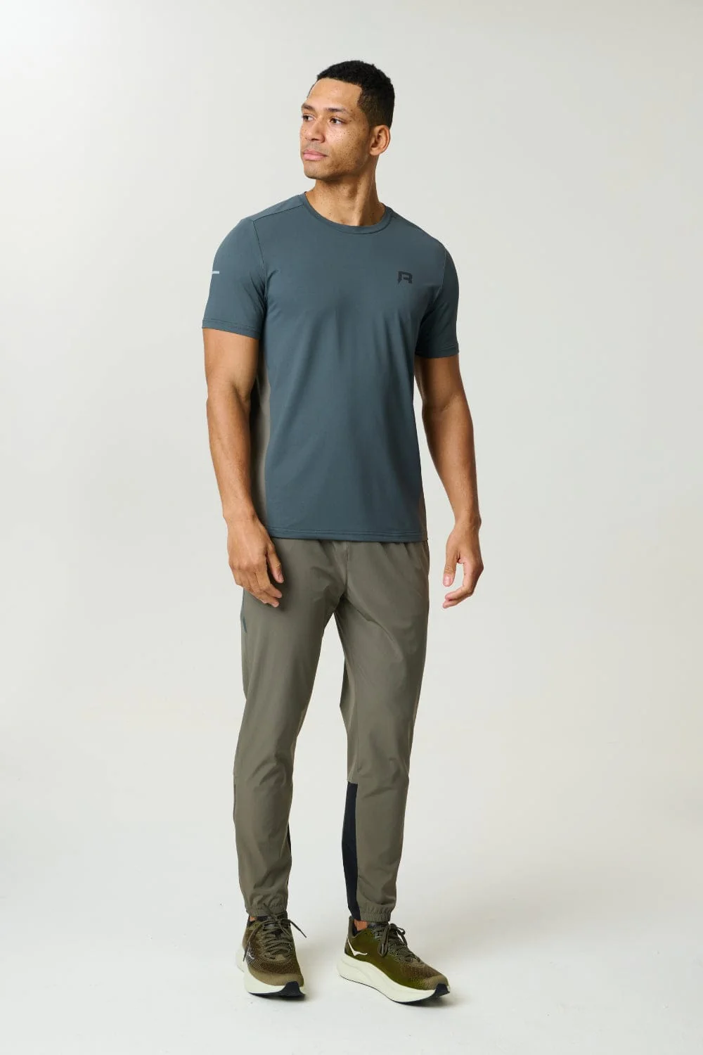 Reprimo Vortex Tee 'Dark Moss Grey Velvet' - Image 4