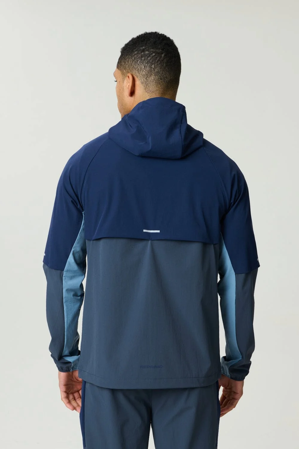 Reprimo Vortex Windbreaker Jacket 'Dusty Blue Ink Blue' - Image 3