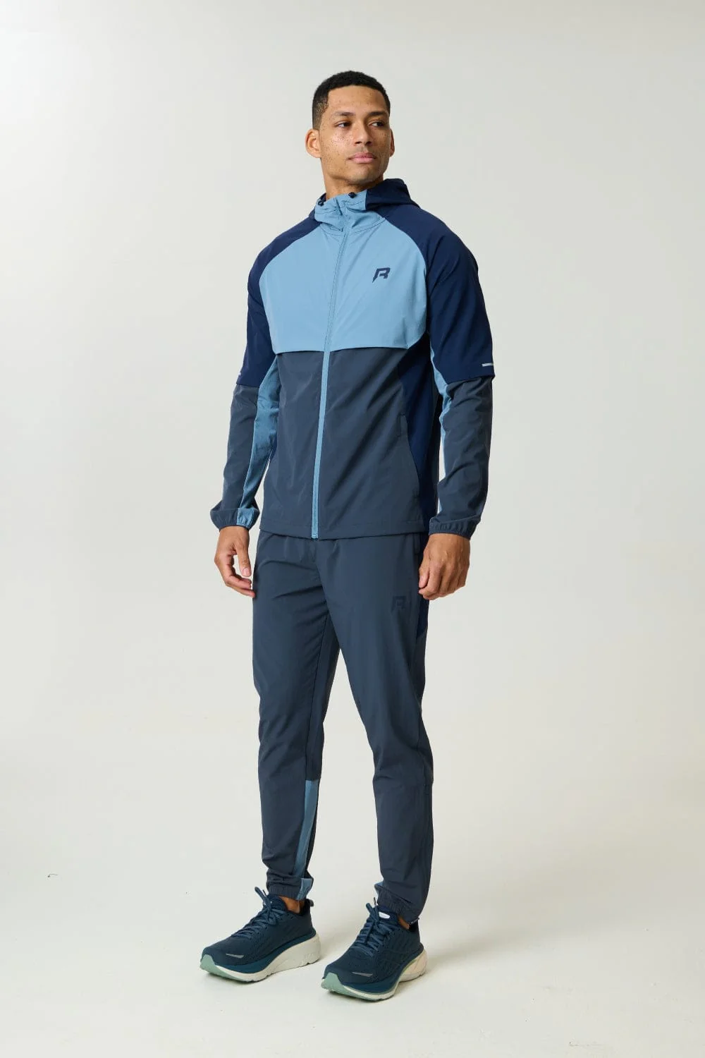 Reprimo Vortex Windbreaker Jacket 'Dusty Blue Ink Blue' - Image 4