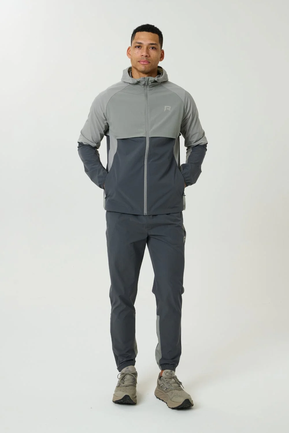 Reprimo Vortex Windbreaker Jacket 'Faded Dune Slate' - Image 4