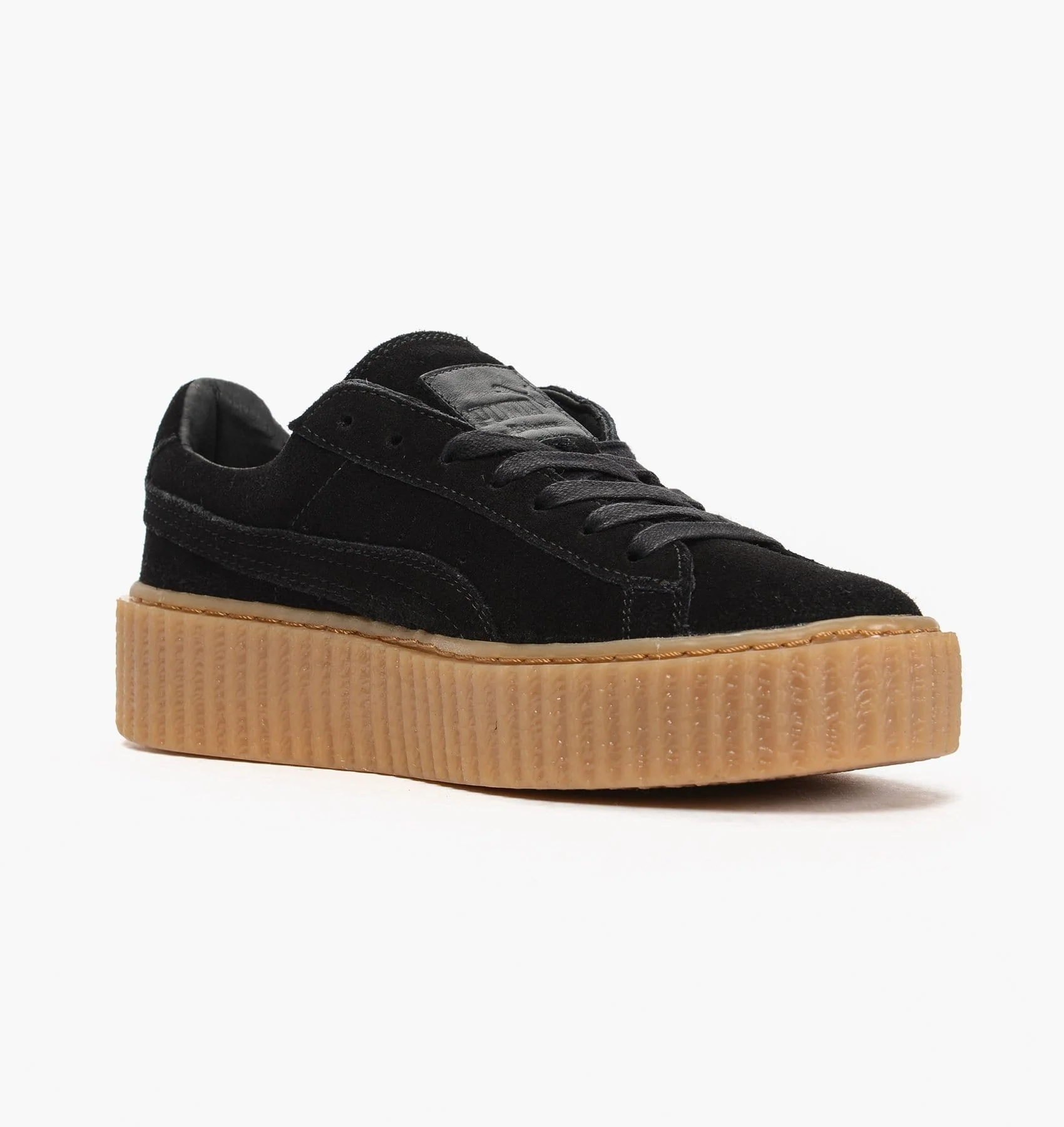 Rihanna x PUMA Suede Creeper Black-Gum - Image 5