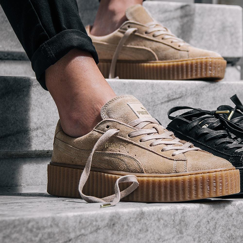 Fenty x Wmns Suede Creeper 'Oatmeal' - Image 7