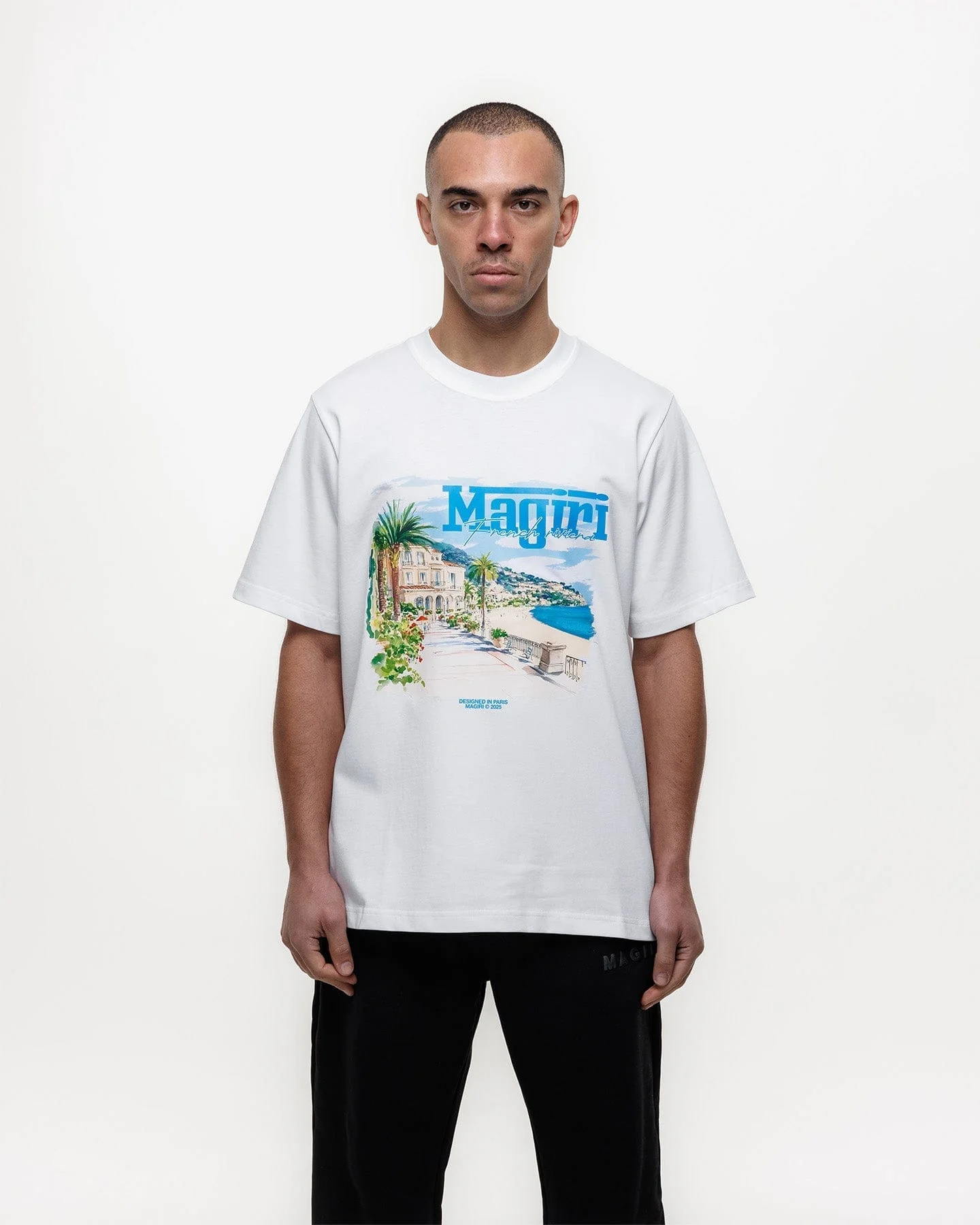 Magiri Rivera Printed T-Shirt 'White' - Image 4