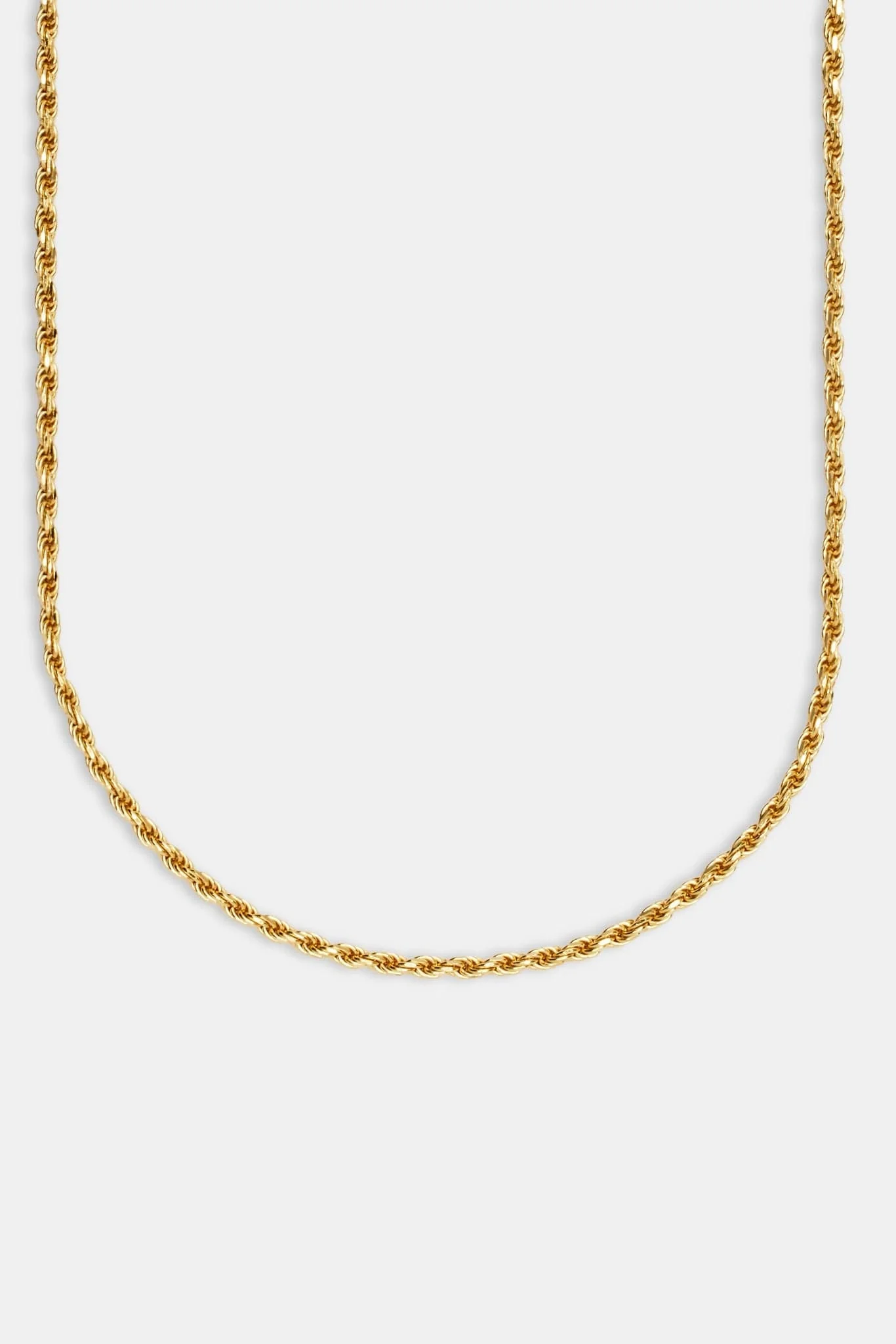 Cernucci Rope Chain - 3mm - Gold - Image 2