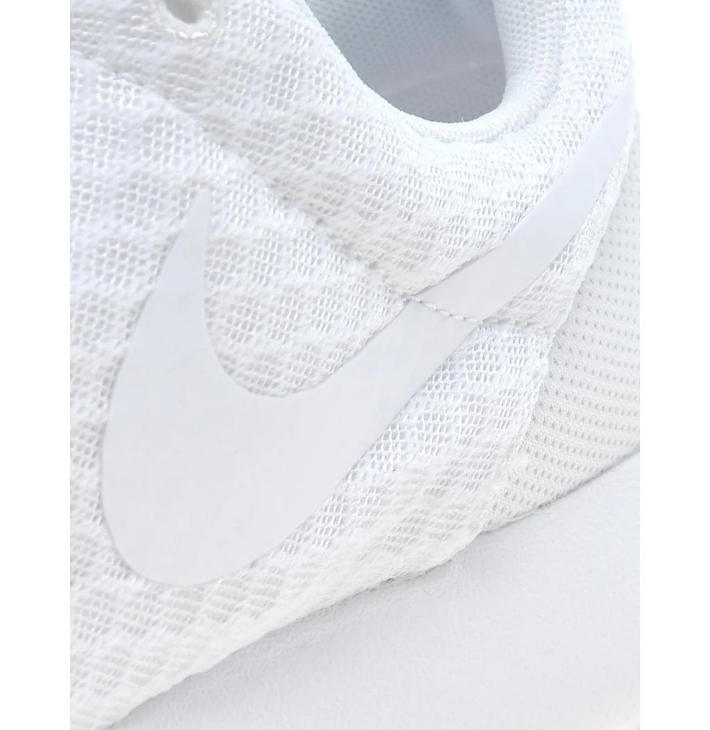 Nike Roshe Run White Trainers - Image 2