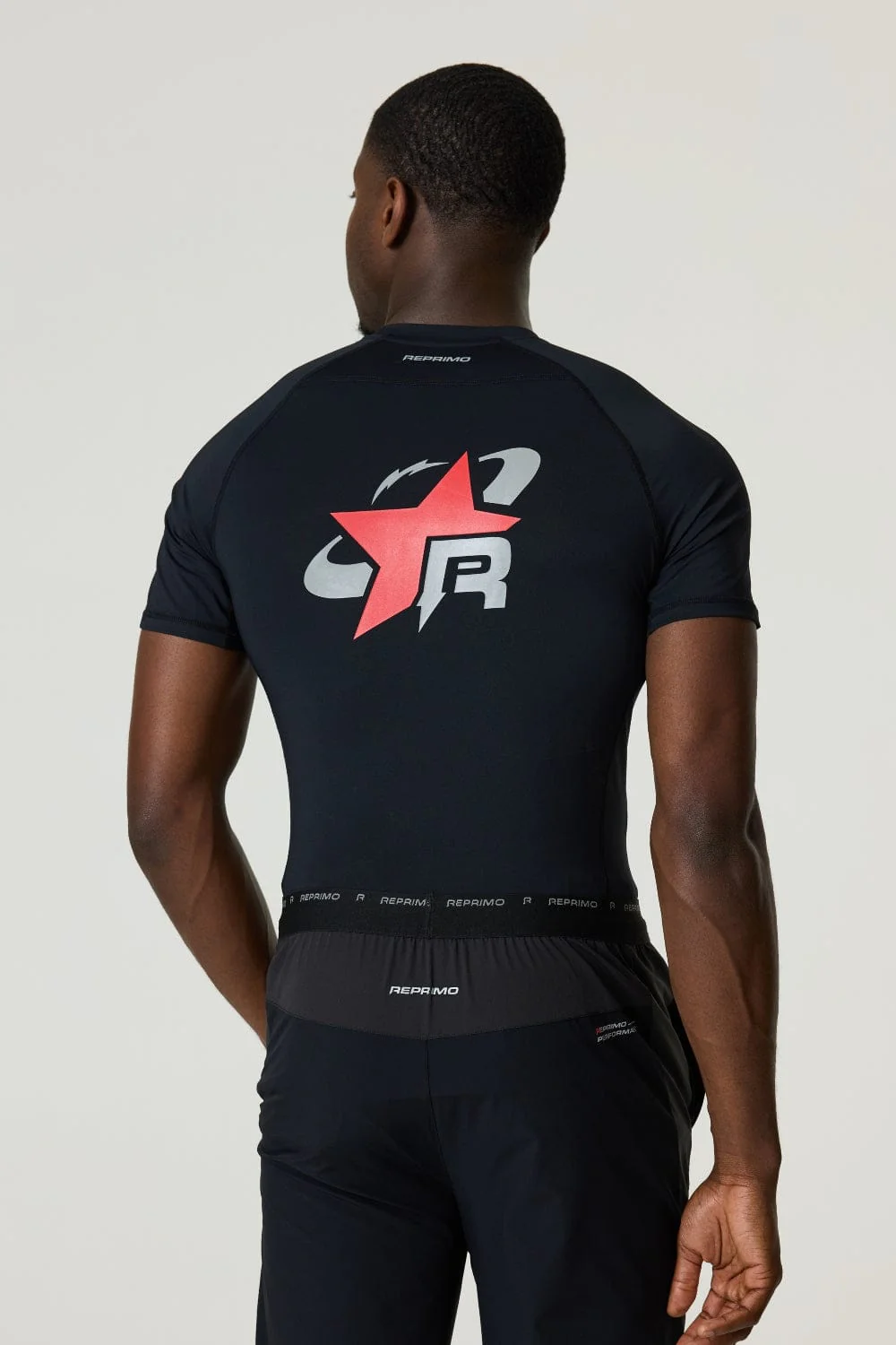 Reprimo RP Base-Layer T-Shirt 'Black Red' - Image 2
