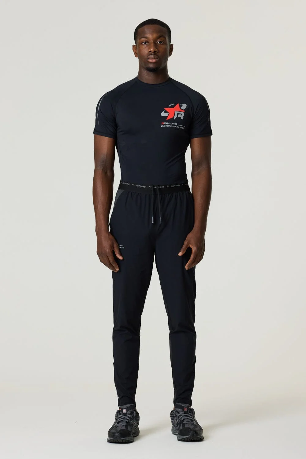 Reprimo RP Base-Layer T-Shirt 'Black Red' - Image 3